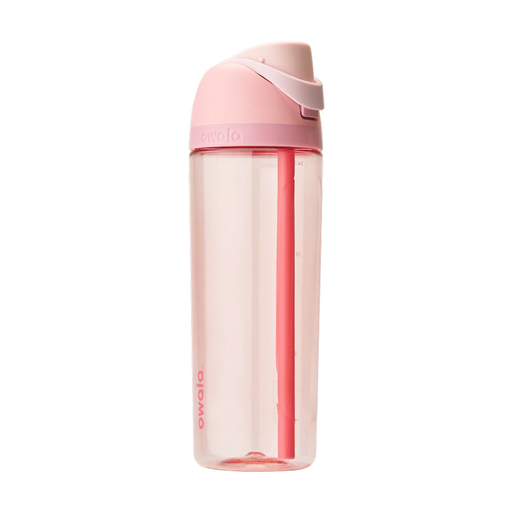 OWALA Plastic FreeSip 專利雙飲口輕量彈蓋環保水壺 740ml【5款款式】