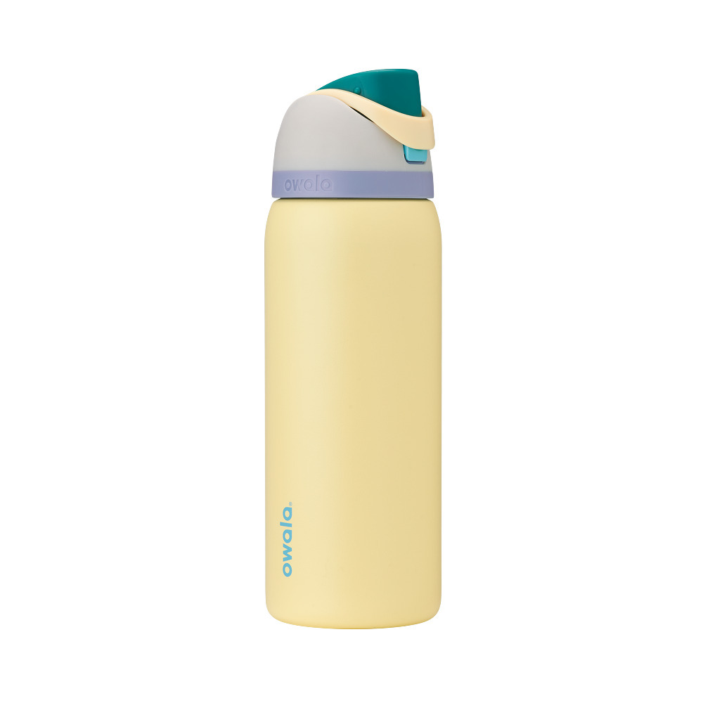 OWALA Stainless Steel FreeSip 不鏽鋼雙層保溫保冷隨行水壺 945ml【14款款式】