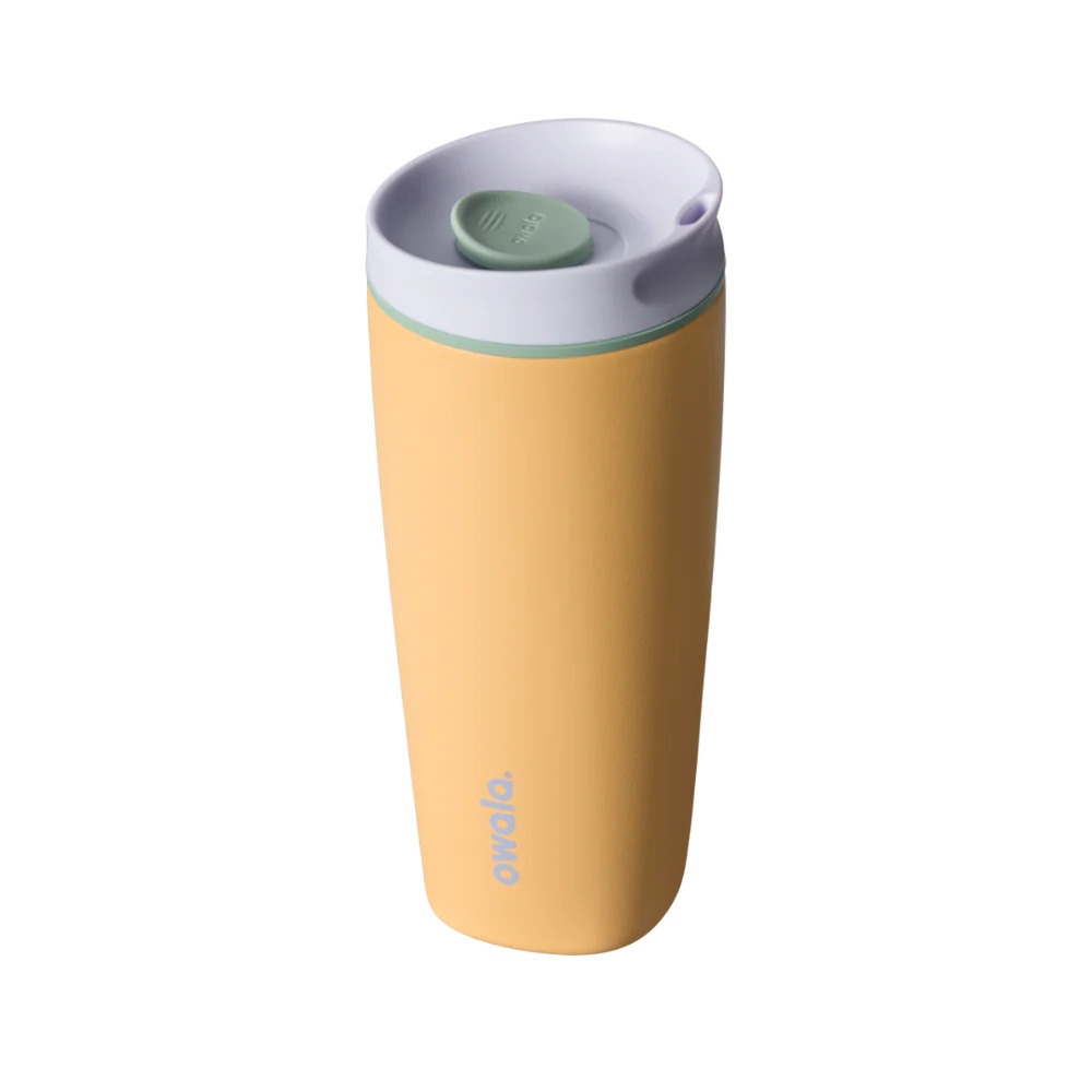 OWALA SmoothSip Slider 不鏽鋼保溫保冷咖啡隨行杯 590ml【7款款式】