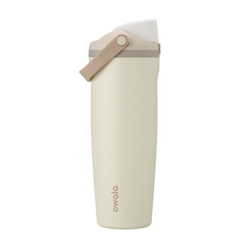 OWALA FreeSip Sway 不鏽鋼雙層保溫保冷隨行水壺 890ml【5款款式】