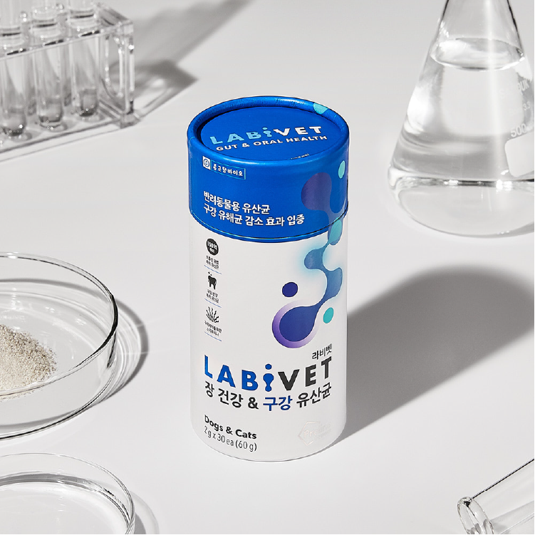 韓國 Labivet 寵物食用益生菌 腸道+口腔 60g