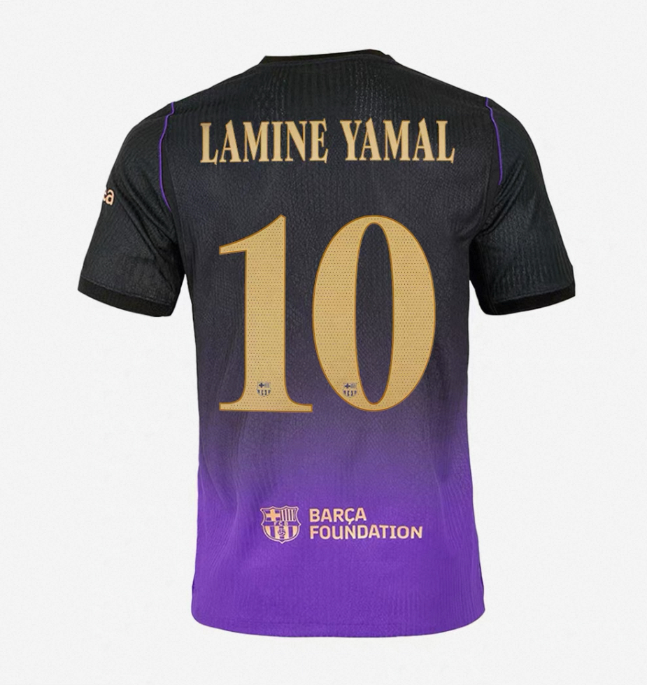 2026 Barcelona x Kobe Away Match Shirt with Nameset