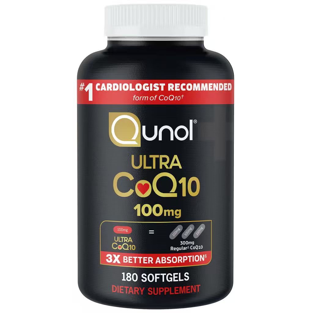 【預購】Qunol H0822112 Ultra CoQ10 輔酶Q10軟膠囊 (100mg/180粒裝)