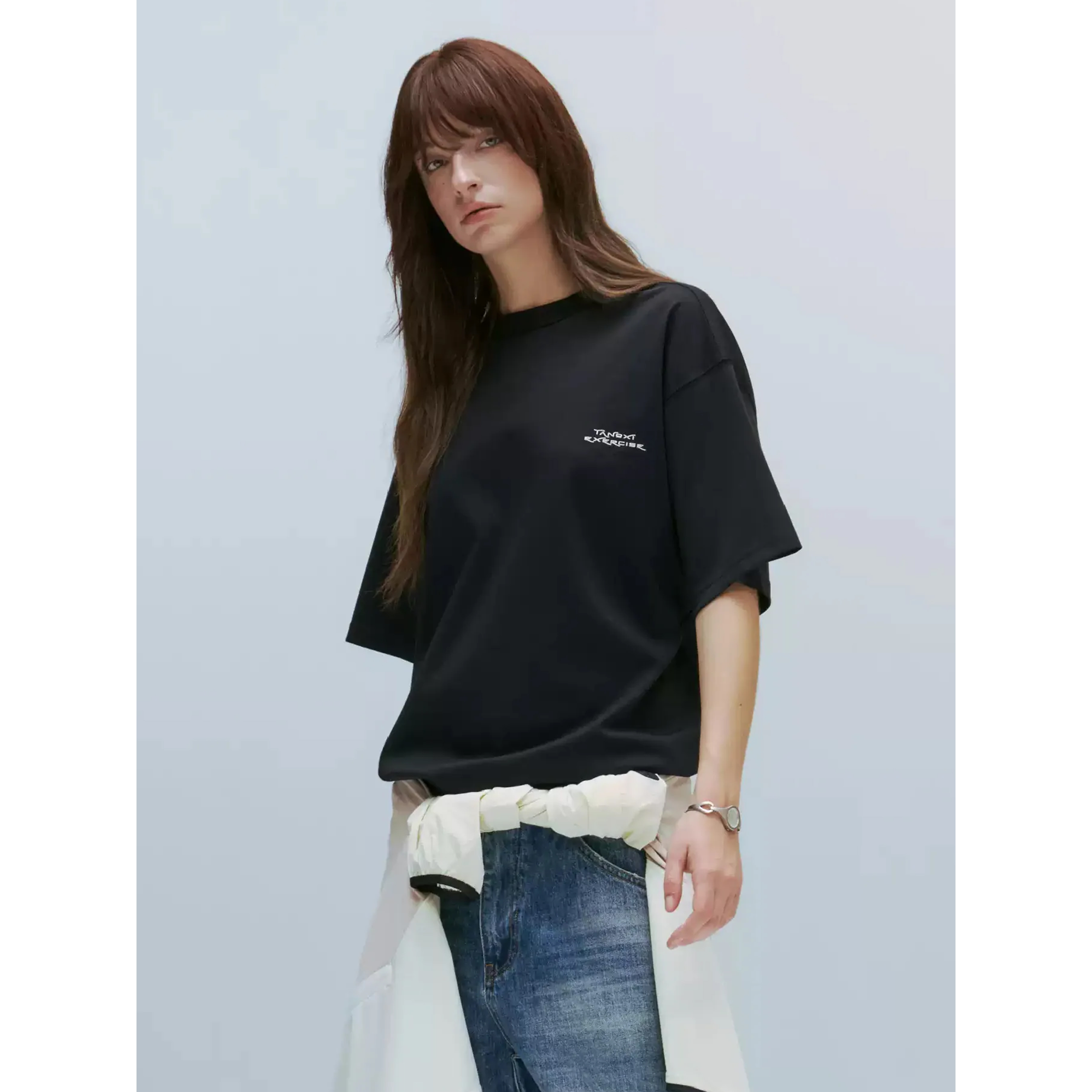 TANOXI Dot Print Tee 速乾 波點印花 圖像短Tee [TNX-T454]