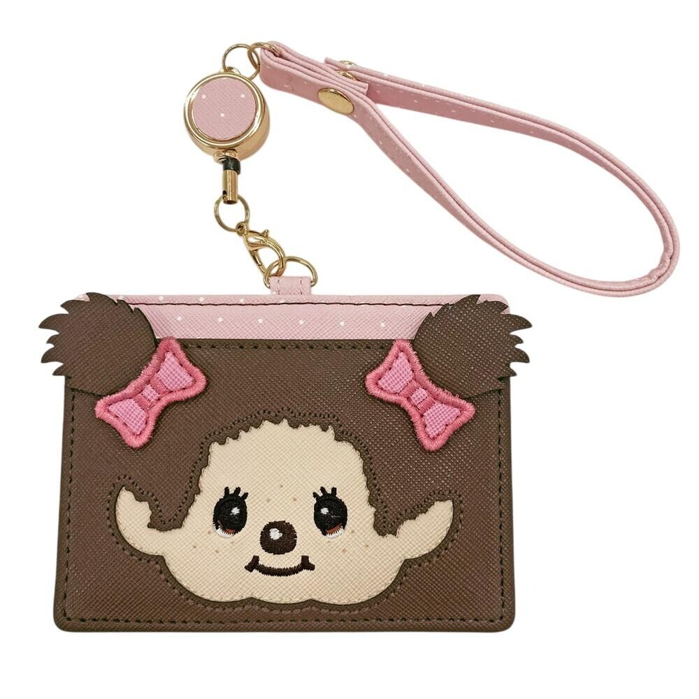 Monchhichi Die-Cut Retractable Card Holder (Girl)