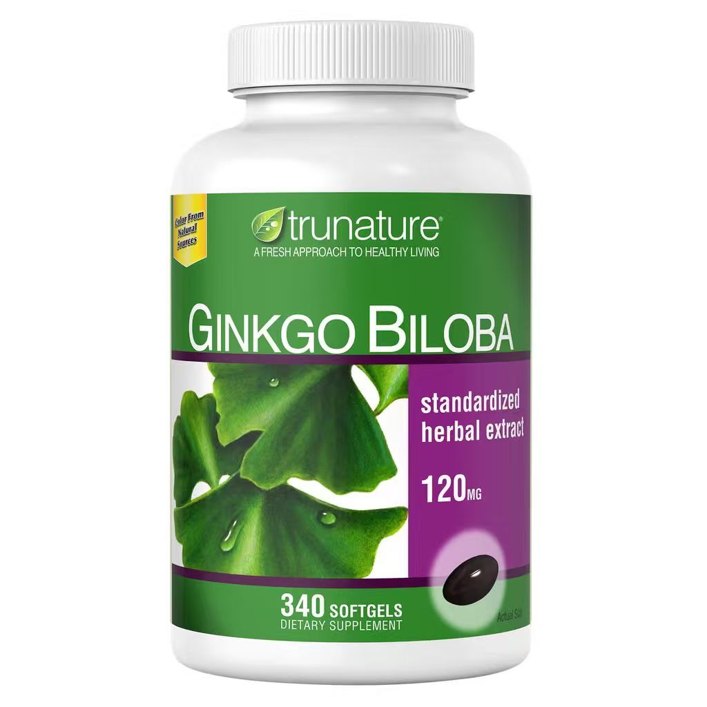 【預購】Trunature H0822115 Ginkgo Biloba 軟膠囊 (120mg/340粒裝)