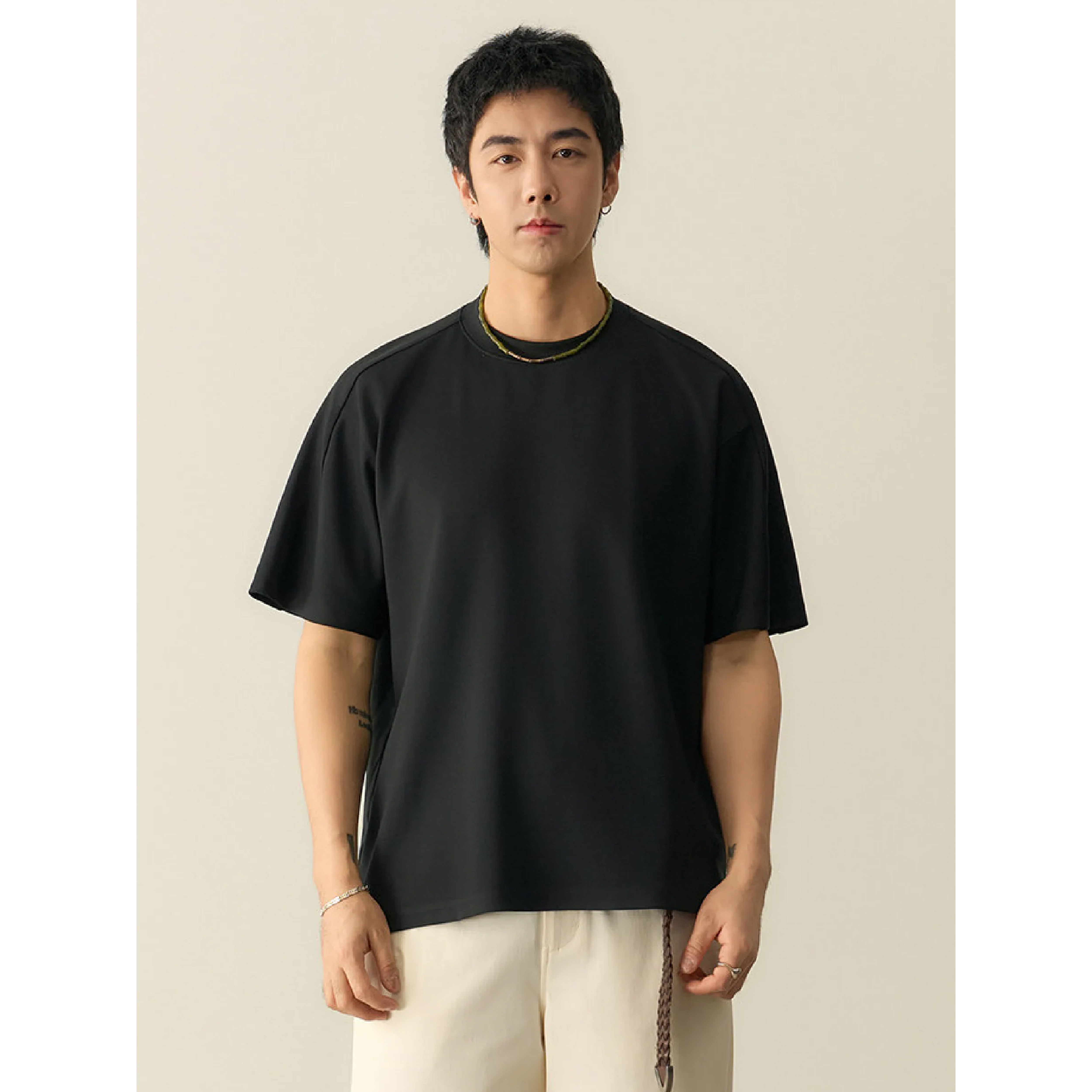 TANOXI Merino Wool Basic Tee 美麗諾羊毛 基礎短Tee [TNX-T405]