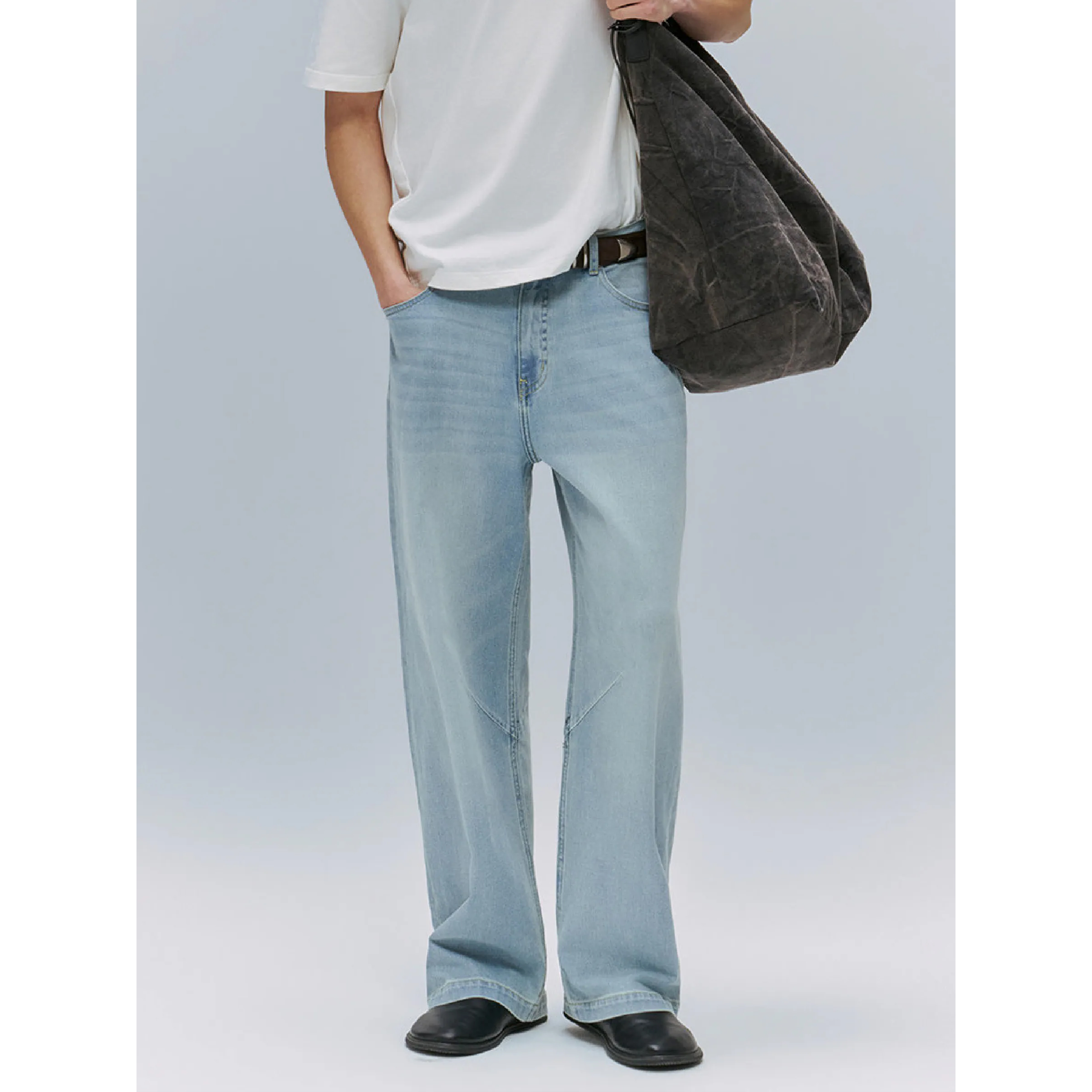 TANOXI Clean Straight Leg Jeans 極簡 直筒牛仔長褲 [TNX-N20]