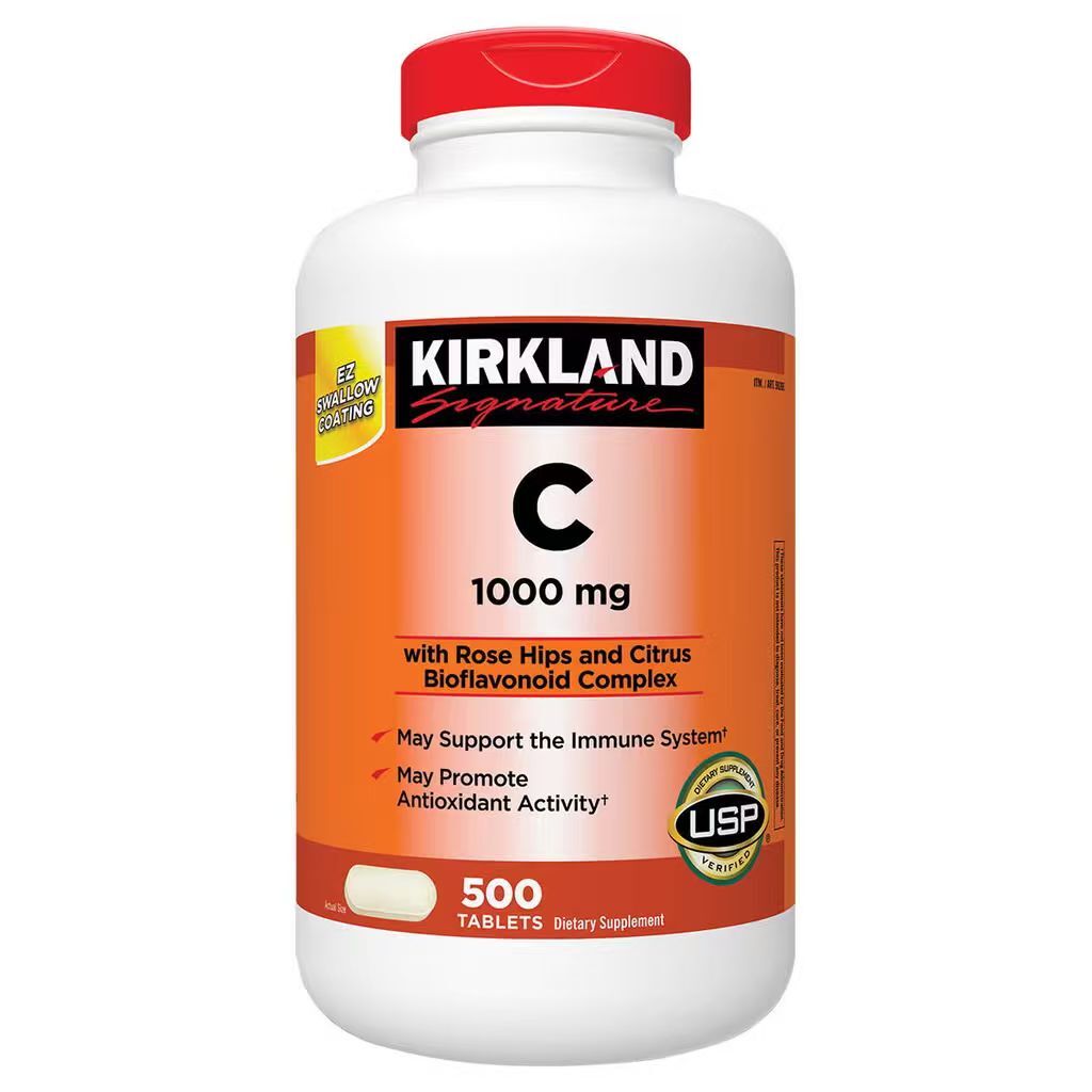 【預購】Kirkland Signature H0822120 維他命C錠 (500粒裝)