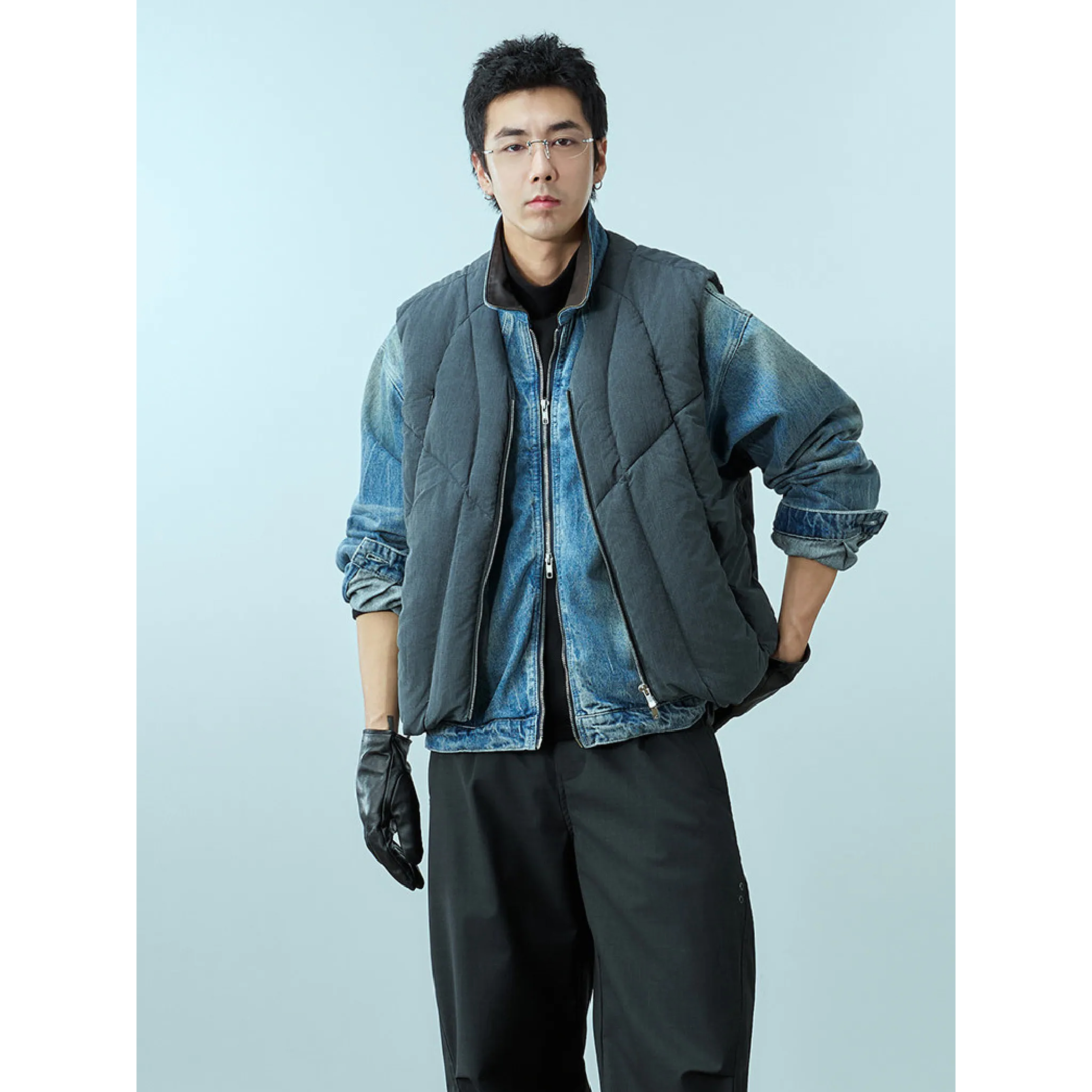TANOXI Goose Down Vest 水洗抗撕裂 羽絨背心 [TNX-V077]