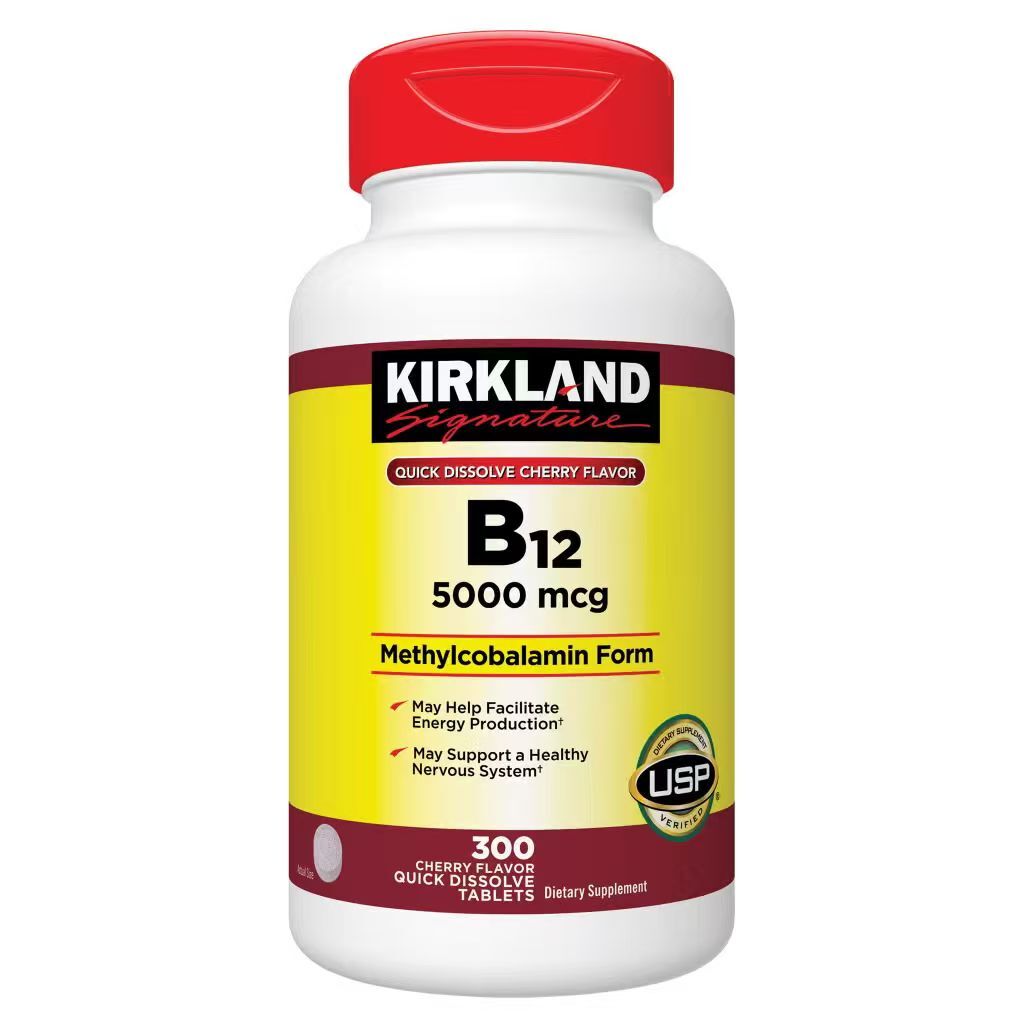 【預購】Kirkland Signature H0822121 B-12 快速溶解錠 (5000mcg/300粒裝)