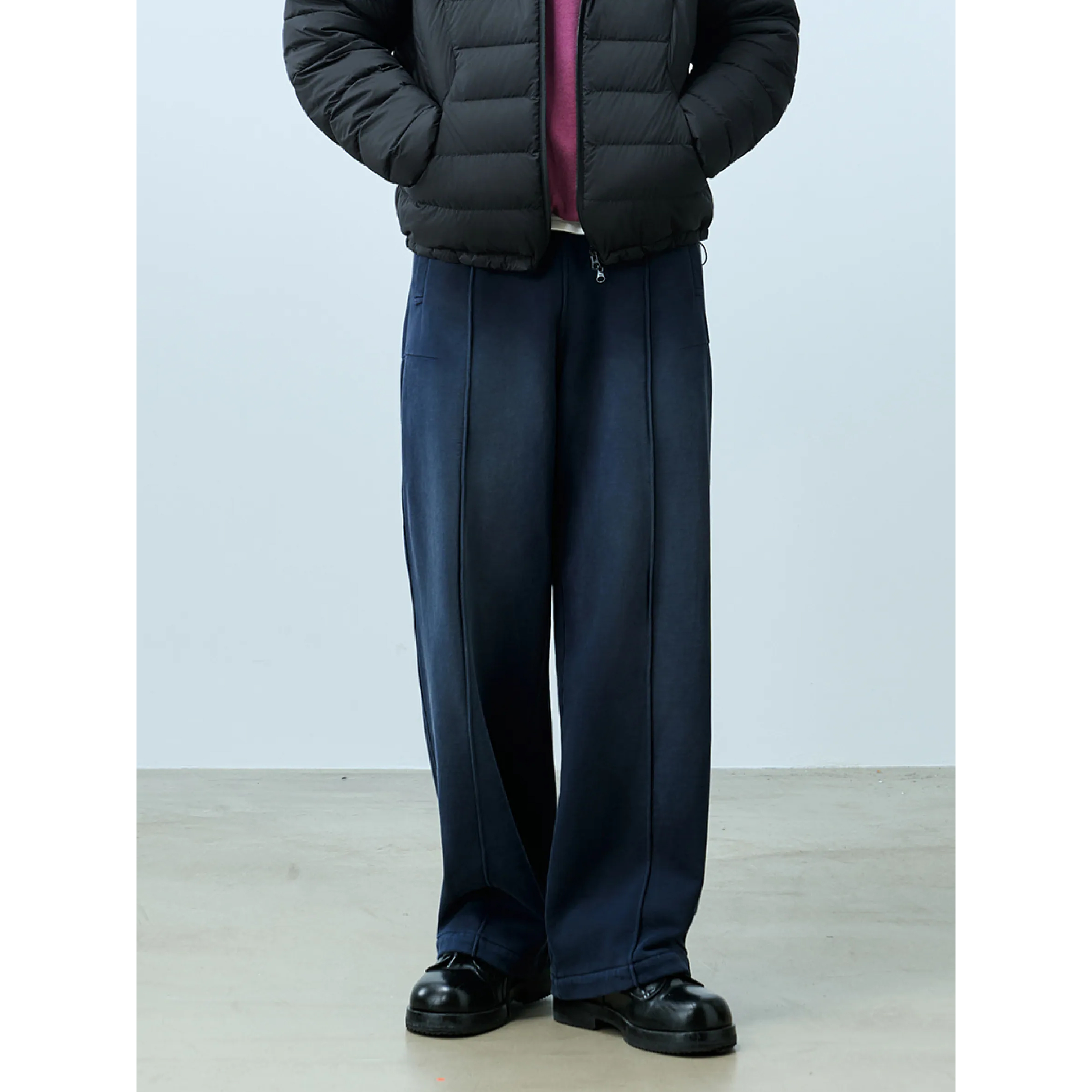 TANOXI Warm Washed Sweater Pants 水洗棉長褲 [TNX-P393]
