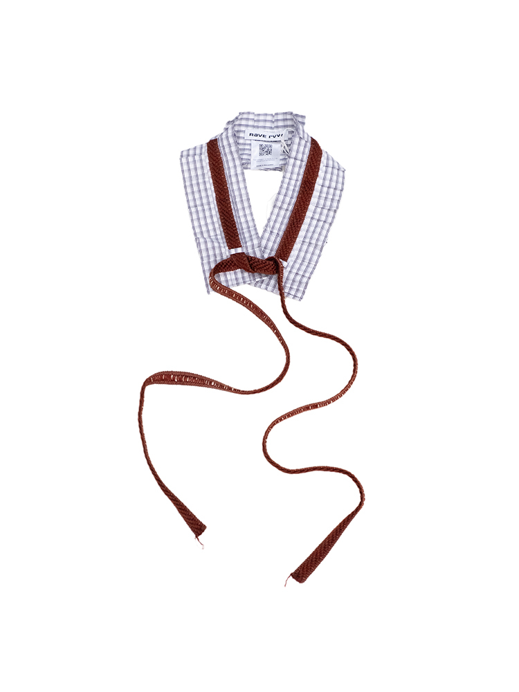Karen Collar - Checked Shirting