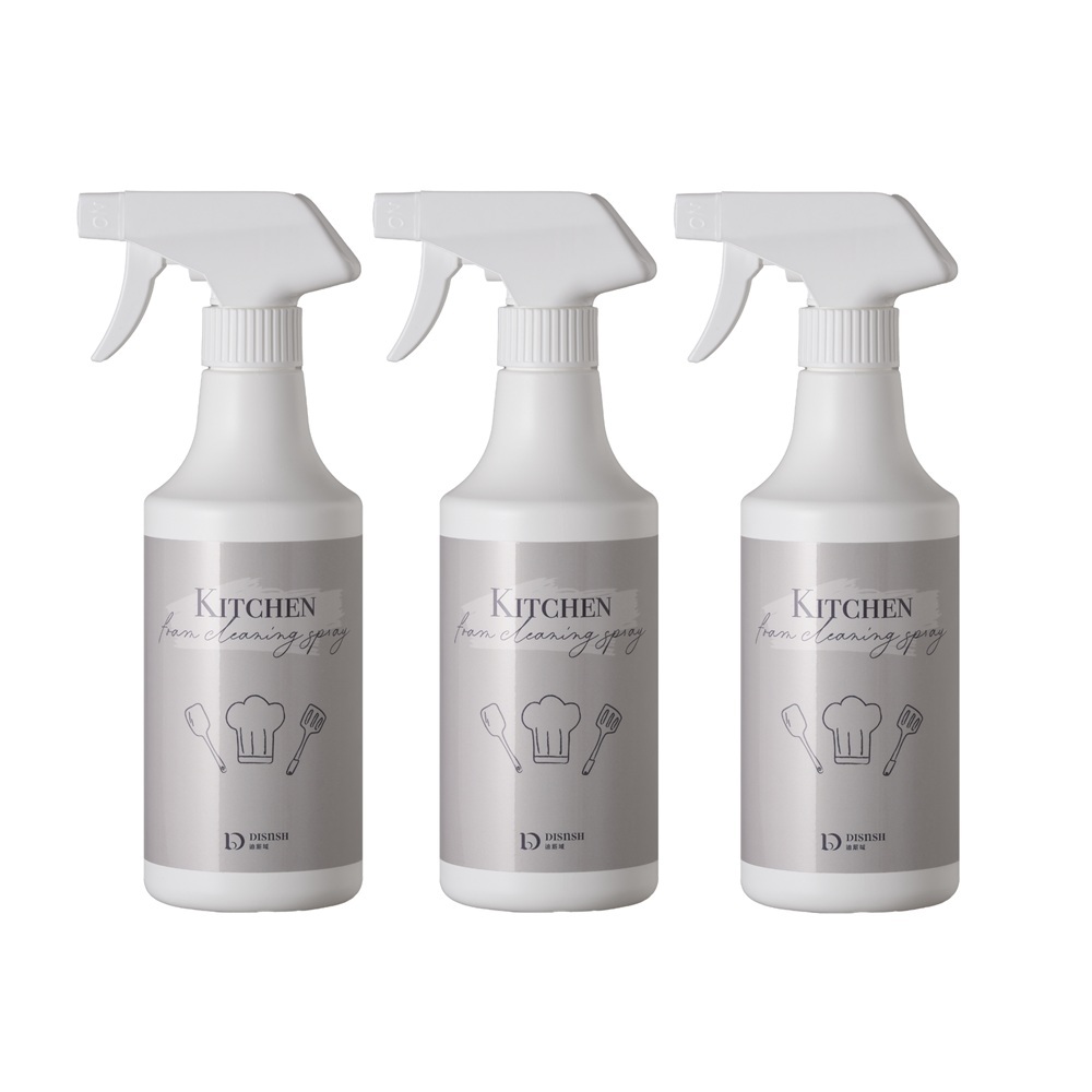 廚房清潔泡沫噴霧｜三入優惠組(500mL*3)