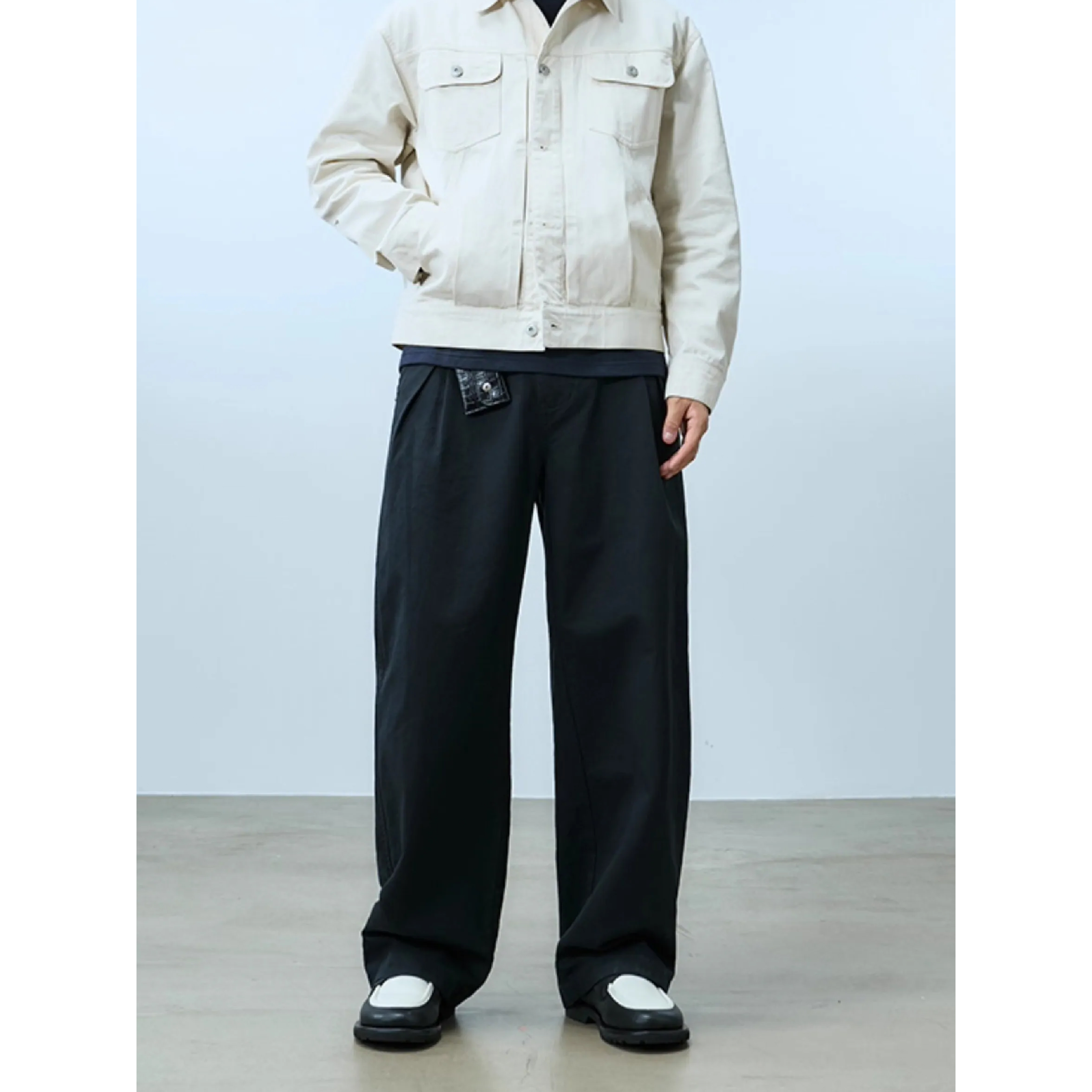 TANOXI Washed Linen Wide Leg Pants 水洗亞麻 雙褶氣球褲 [TNX-P379]