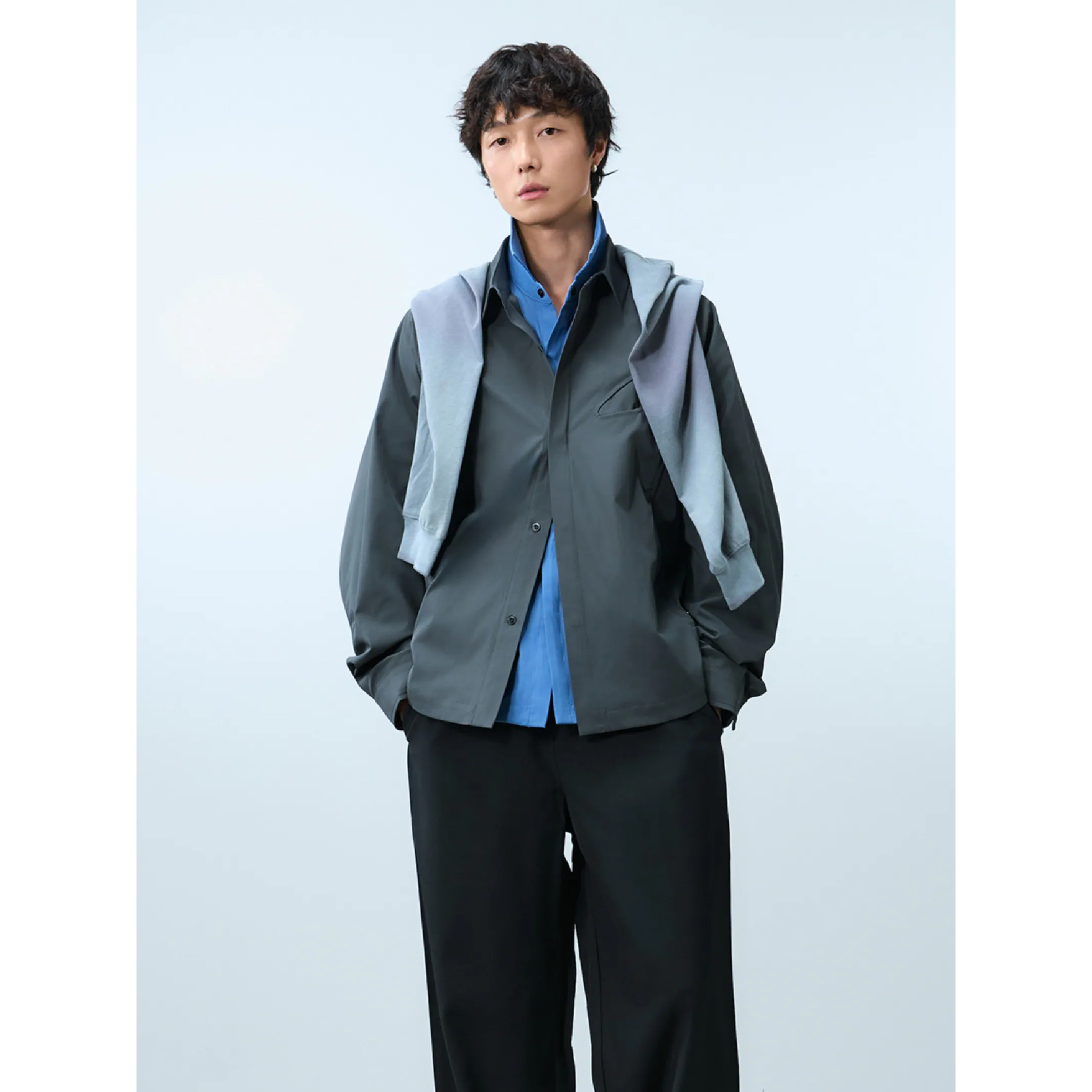 TANOXI Sorona® Functional Shirts 機能防潑水 長袖襯衫 [TNX-S088]