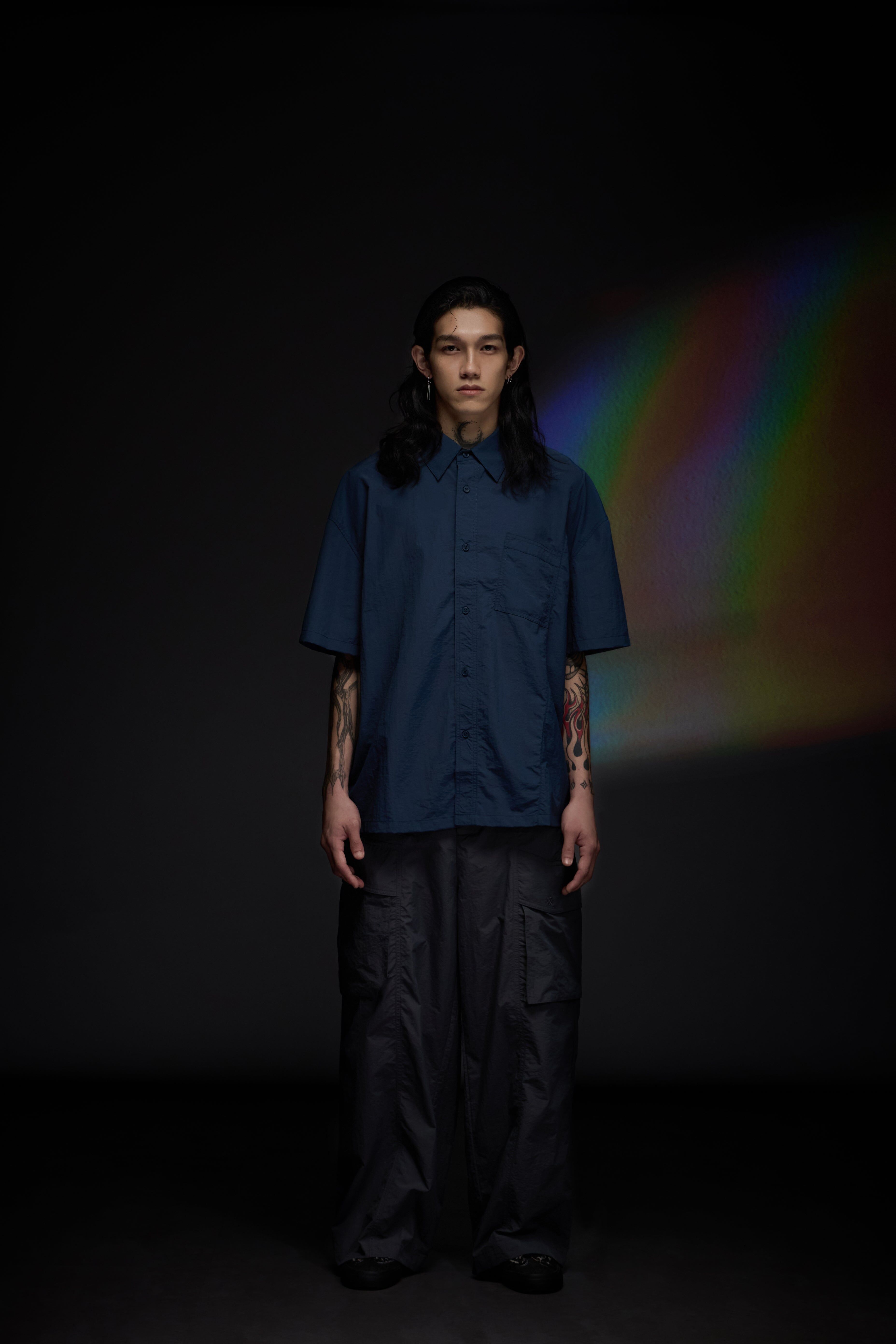 Asymmetric Cargo Pants