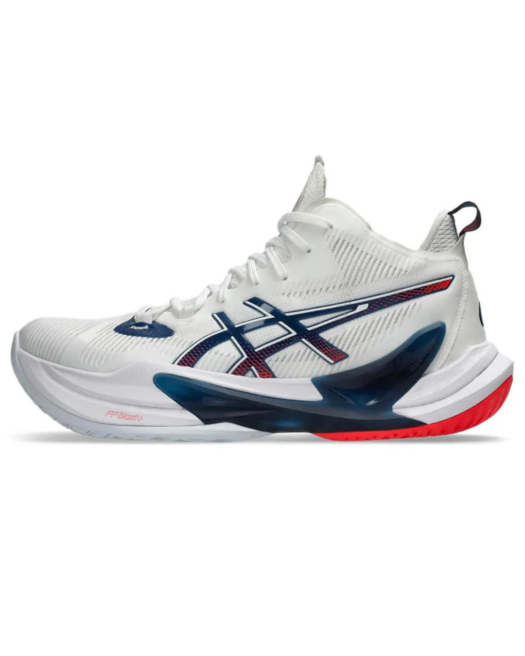 ASICS METARISE 2 Volleyball Shoes White-MAKO BLUE