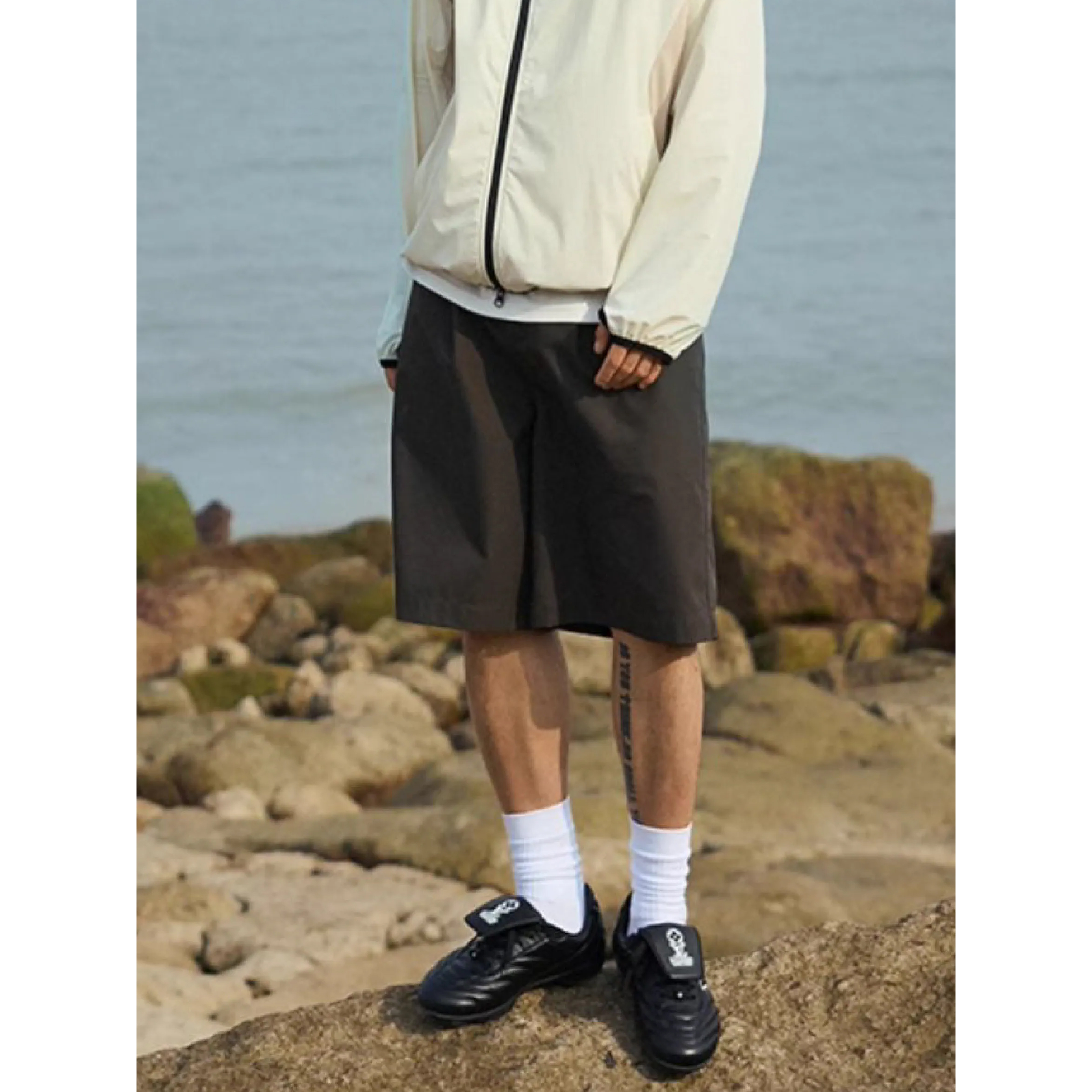 TANOXI Imitation Denim Cargo Shorts 仿牛仔 工裝短褲 [TNX-P343]