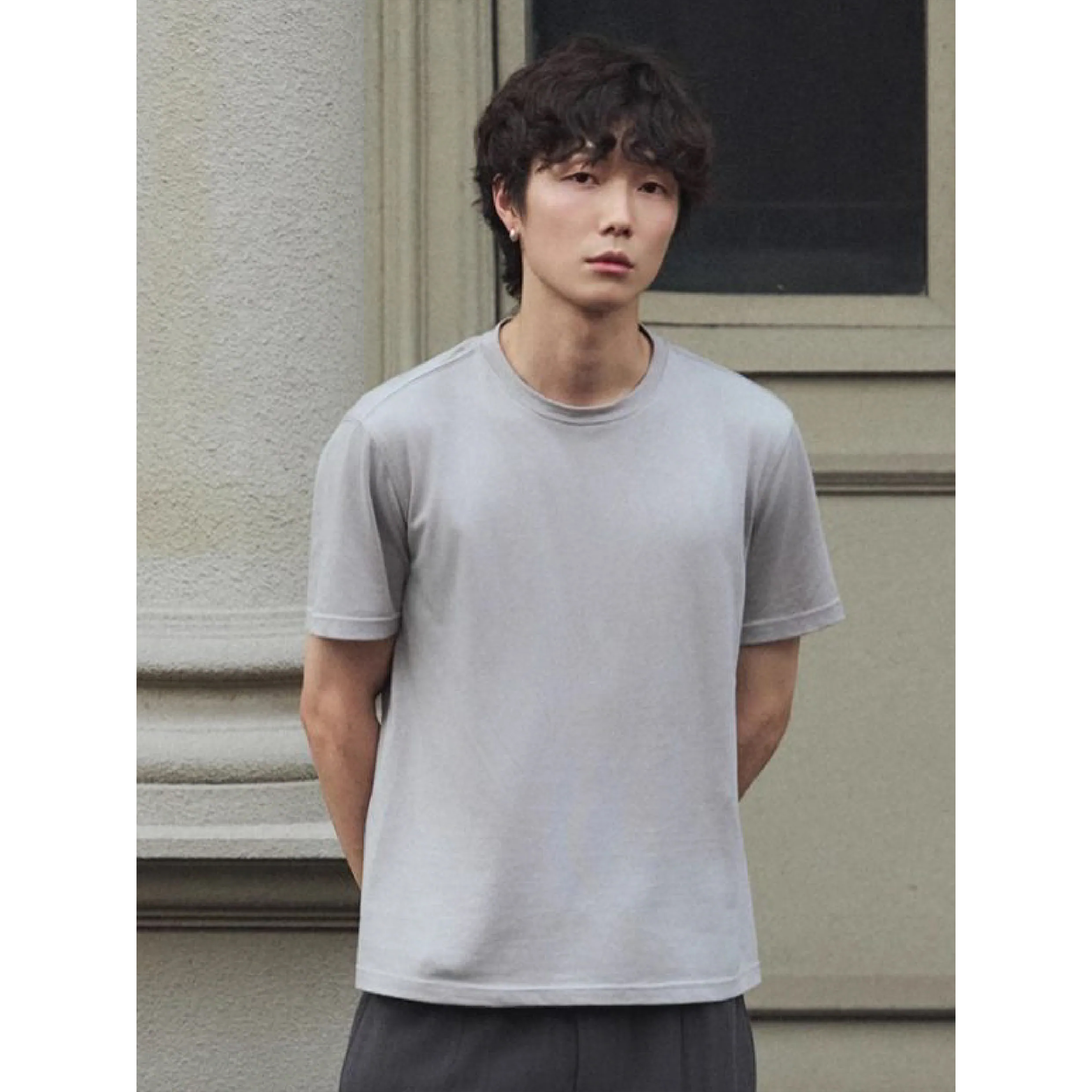TANOXI Linen BOXY Tee 寬短 天絲棉 亞麻短Tee [TNX-BOXY]