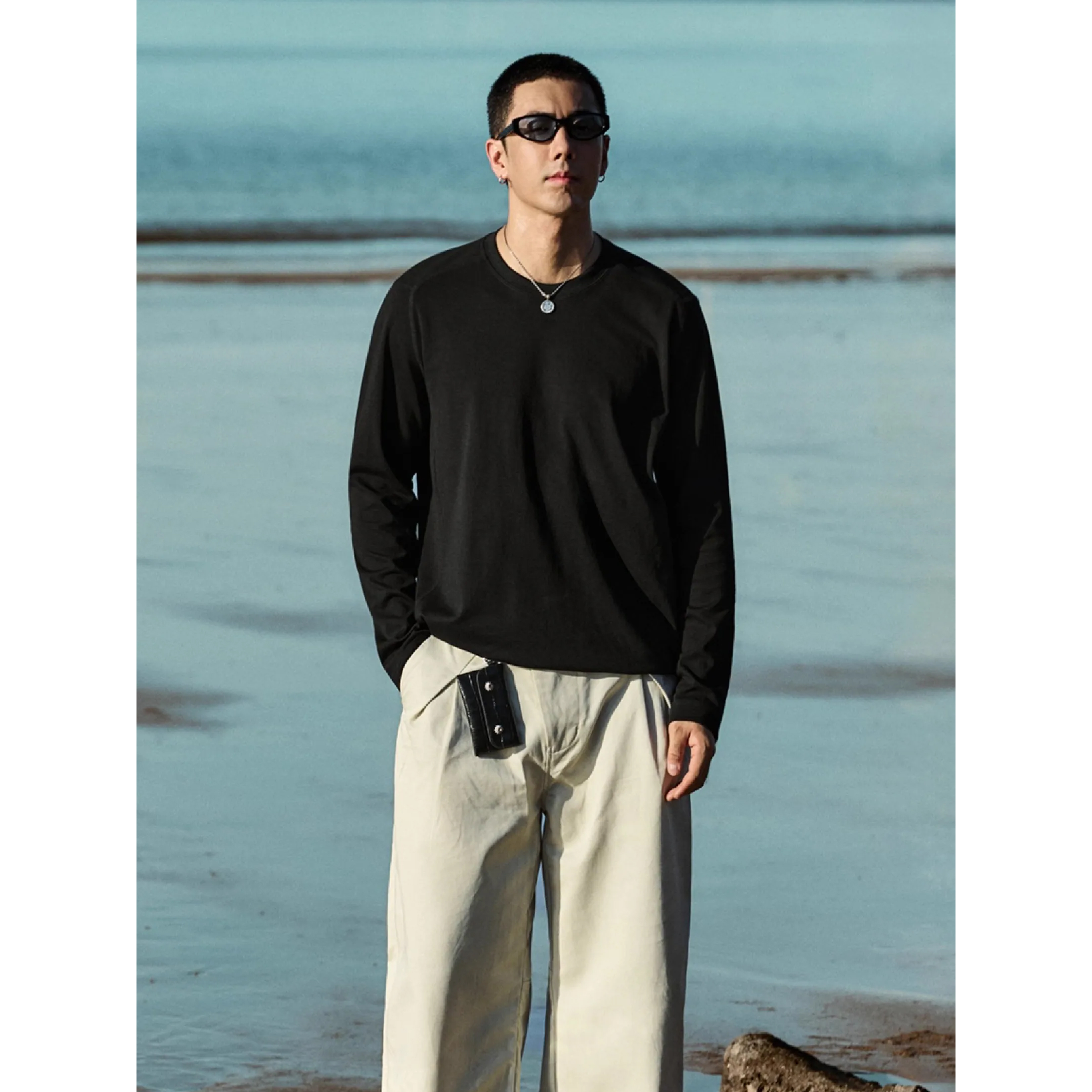 TANOXI Basic LS Tee 天絲棉 基礎 長袖Tee [TNX-T370]