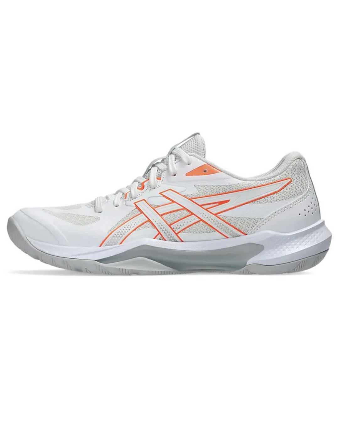 ASICS GEL-TACTIC 13  Volleyball Shoes White-VIVID CORAL