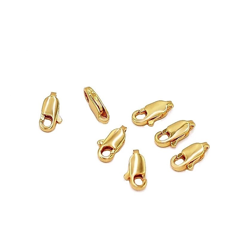 保色魚尾扣 龍蝦扣(5入)｜收尾工具 DIY金屬材料
