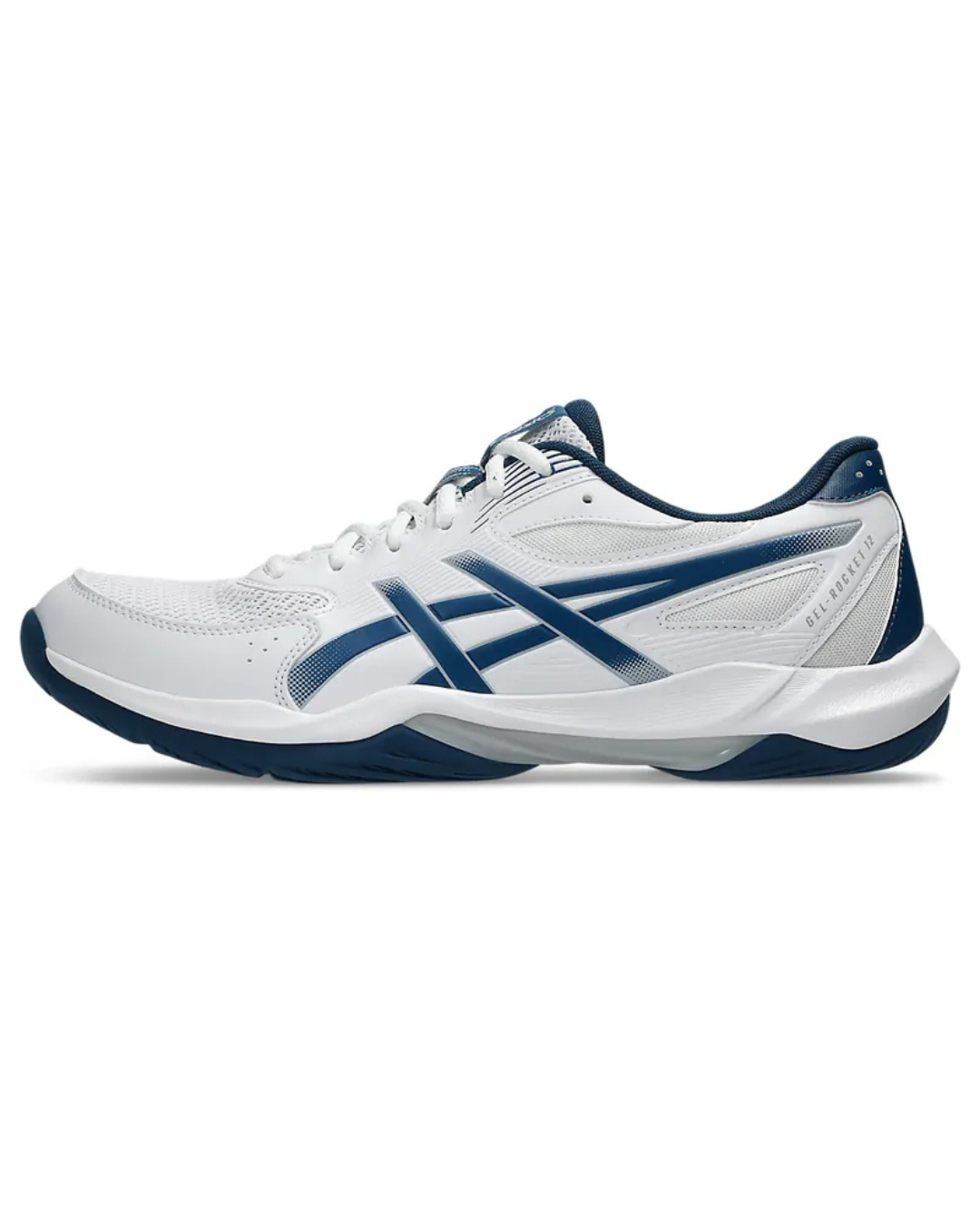 ASICS GEL-ROCKET 12 白深藍色 排球/羽毛球/手球鞋