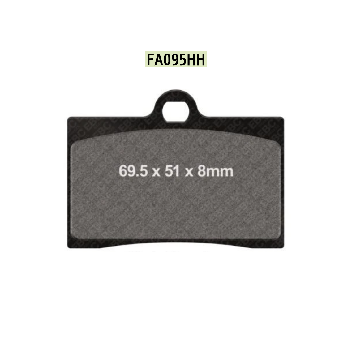 EBC SFA095HH Sintered Brake Pads