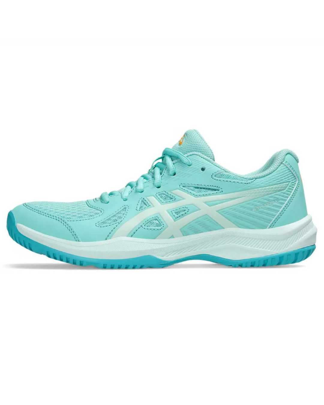 ASICS UPCOURT 6 湖水綠色 排球鞋/羽毛球鞋/手球鞋
