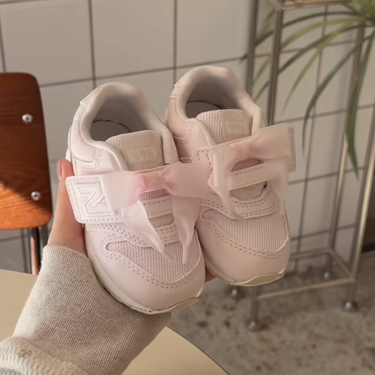 (16cm) New Balance 996 寶寶蝴蝶結