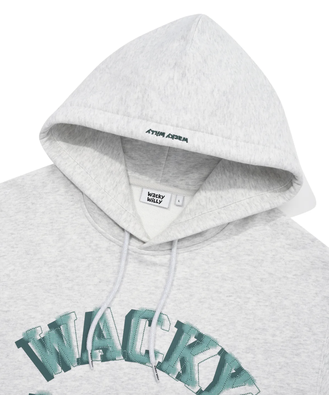 早鳥優惠隨時完＊Wacky Willy Lettering Graphic Hoodie (2 Colours)