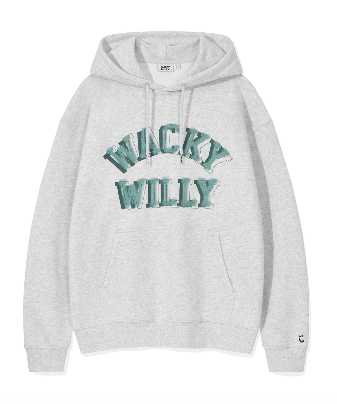 早鳥優惠隨時完＊Wacky Willy Lettering Graphic Hoodie (2 Colours)