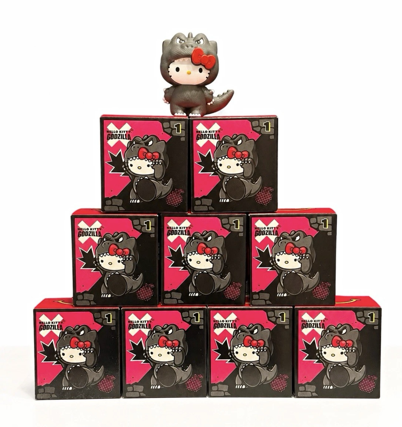 McDonald’s Hello Kitty X Godzilla Happy Meal 麥當勞 哥吉拉 聯名 快樂兒童餐玩具