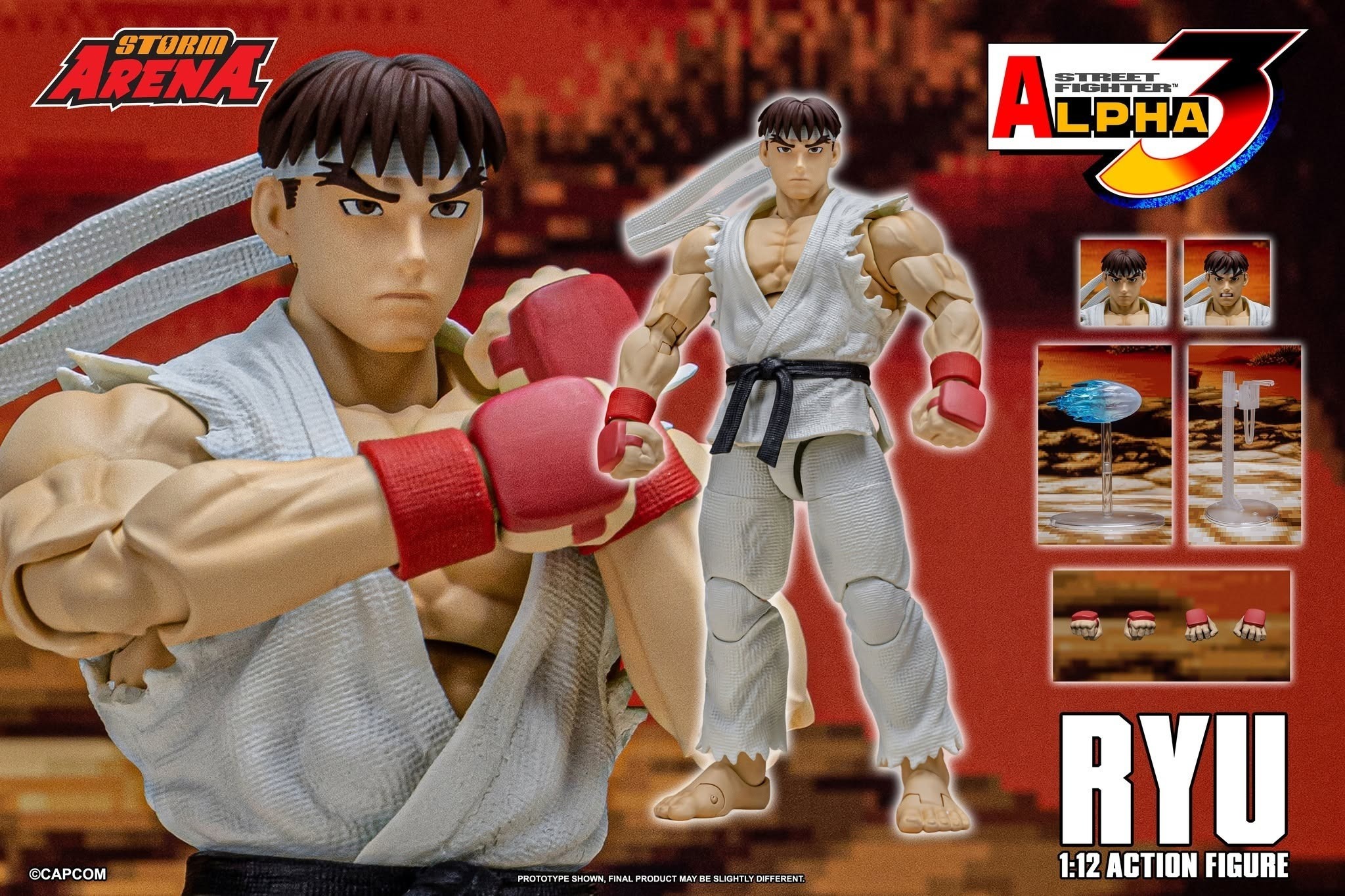 Storm ARENA 1/12 RYU - STREET FIGHTER ALPHA 3 (現貨)