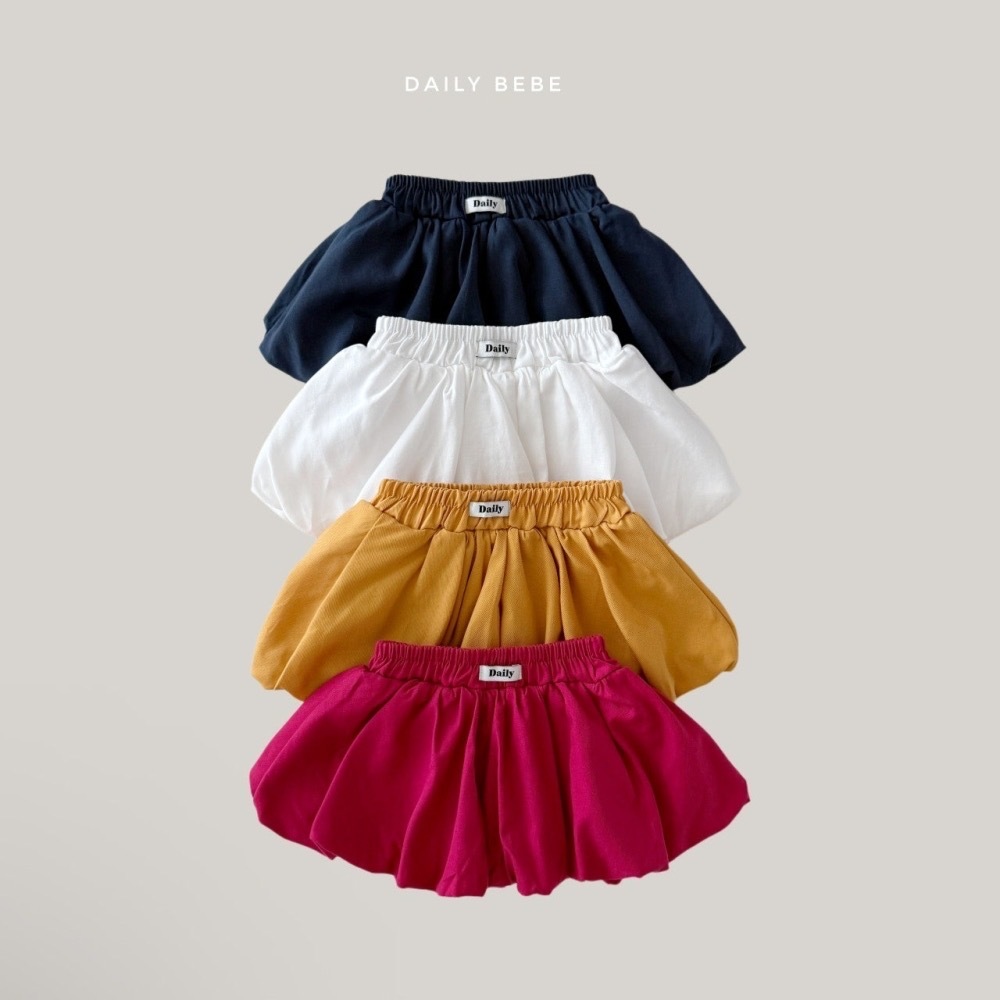 Dailybebe 花苞褲裙 / 4色