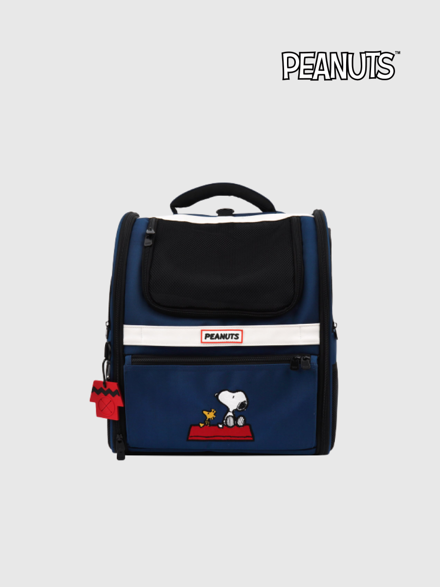 【Peanuts】史努比快樂出遊寵物前背包