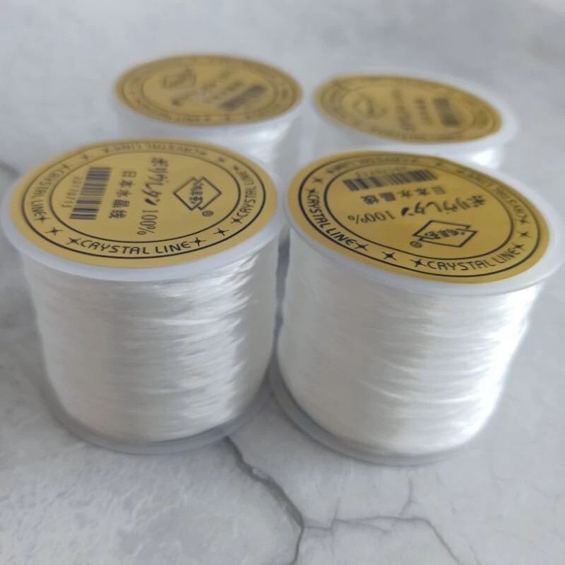 金標日本蠶絲彈性線水晶線｜水晶材料 DIY串珠材料