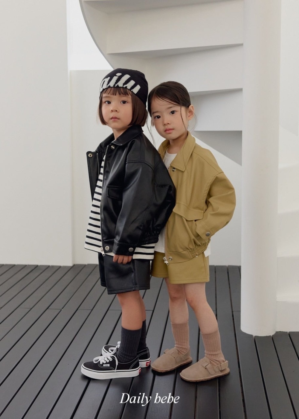 Dailybebe 時髦皮短褲 / 3色