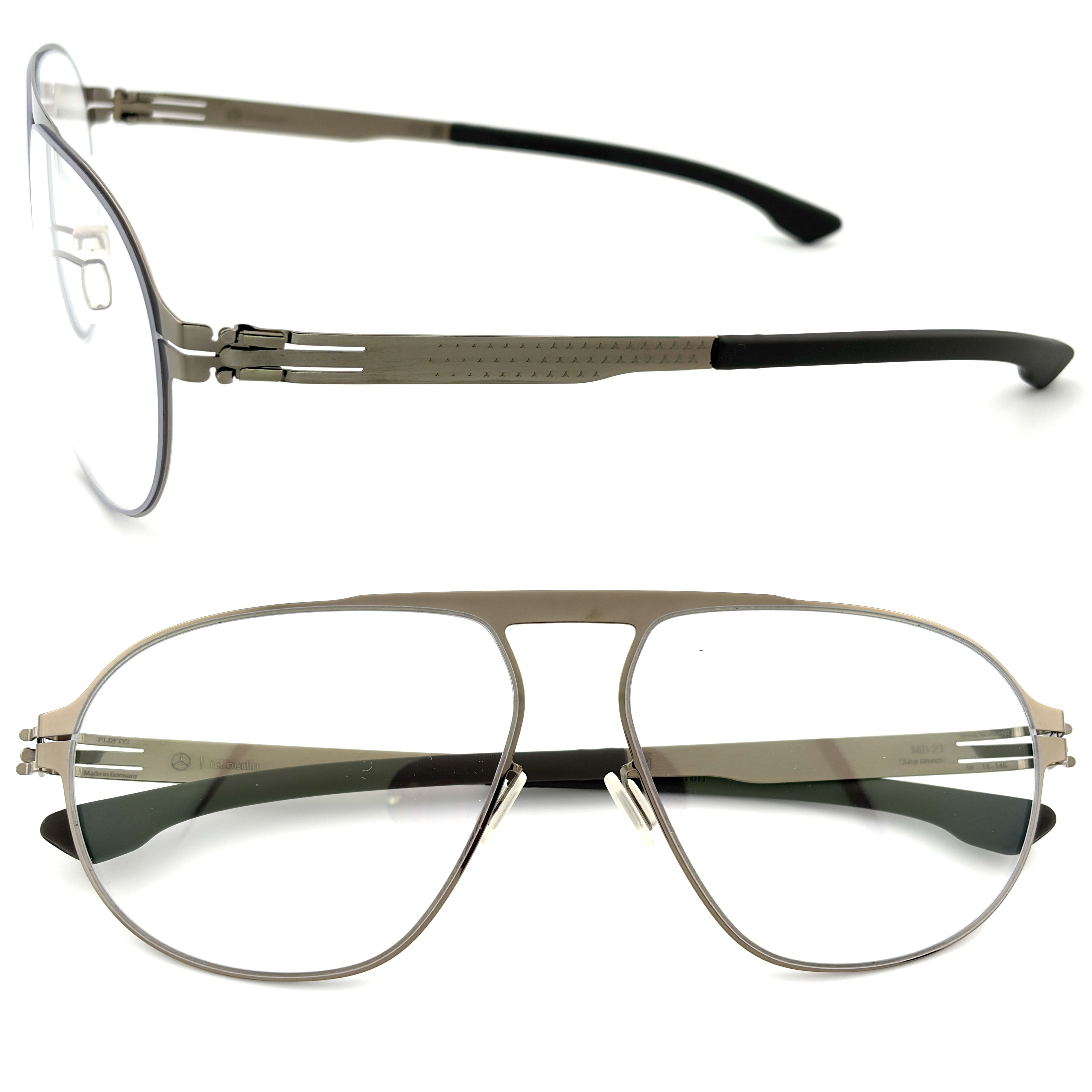 【ic! berlin】MB 21 Shiny Bronze 58mm光學眼鏡(IM5007 034)♦亮古銅色