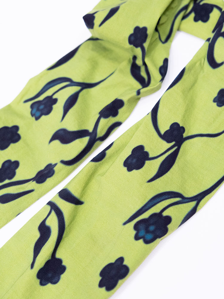 Floral Print Tights