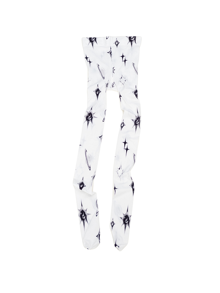 Galaxy Print Tights