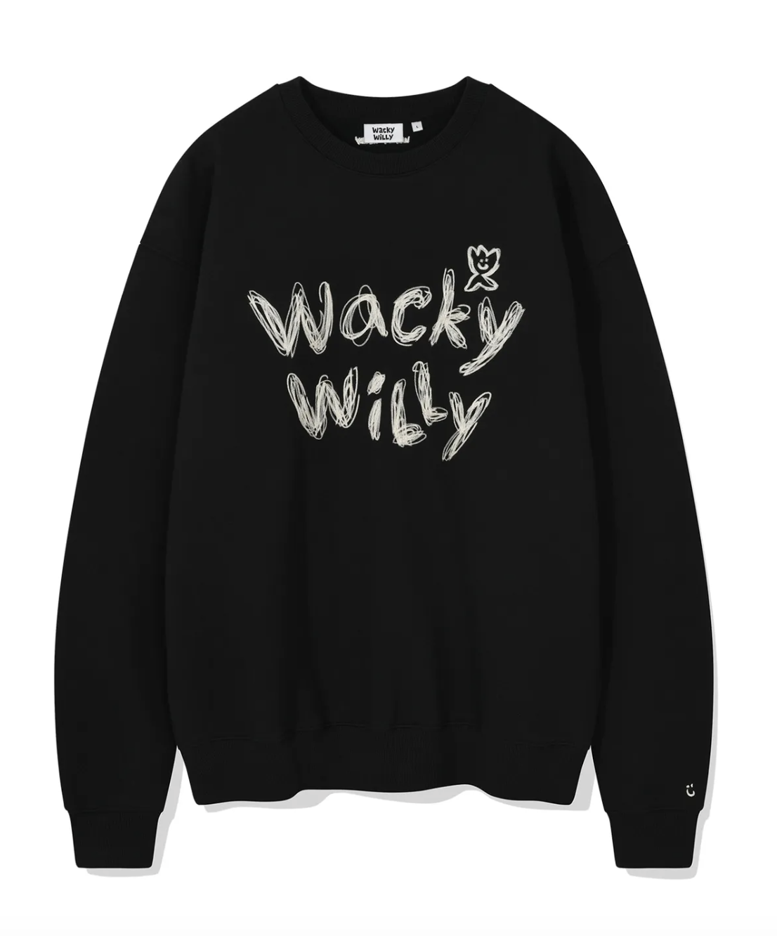 早鳥優惠隨時完＊Wacky Willy Typo Logo Napping Sweatshirt (3 Colours)