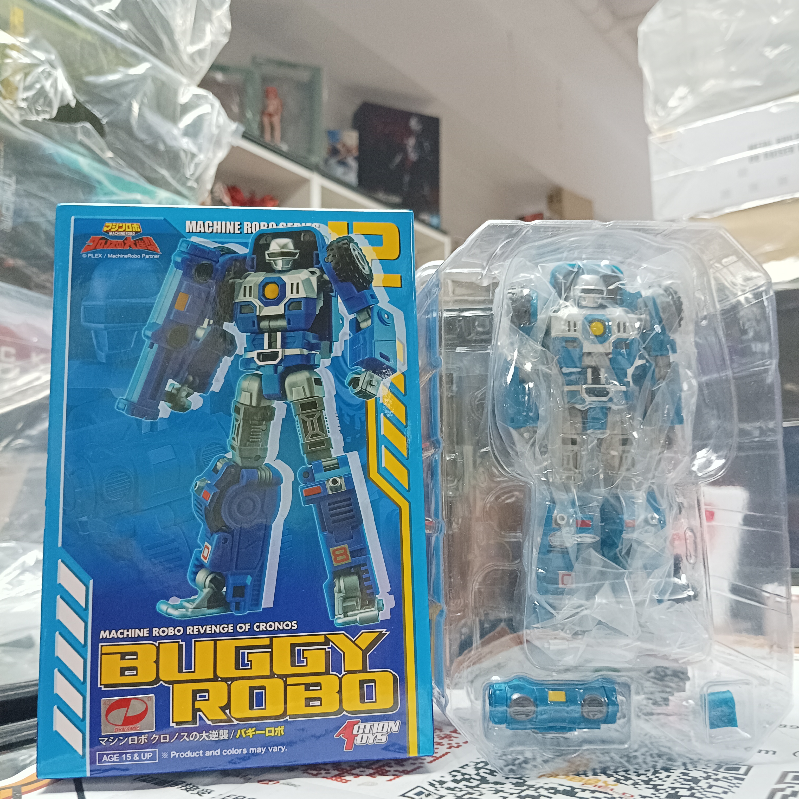 寄賣- Action Toys 天威勇士 Machine Robo 12 - Buggy Robo