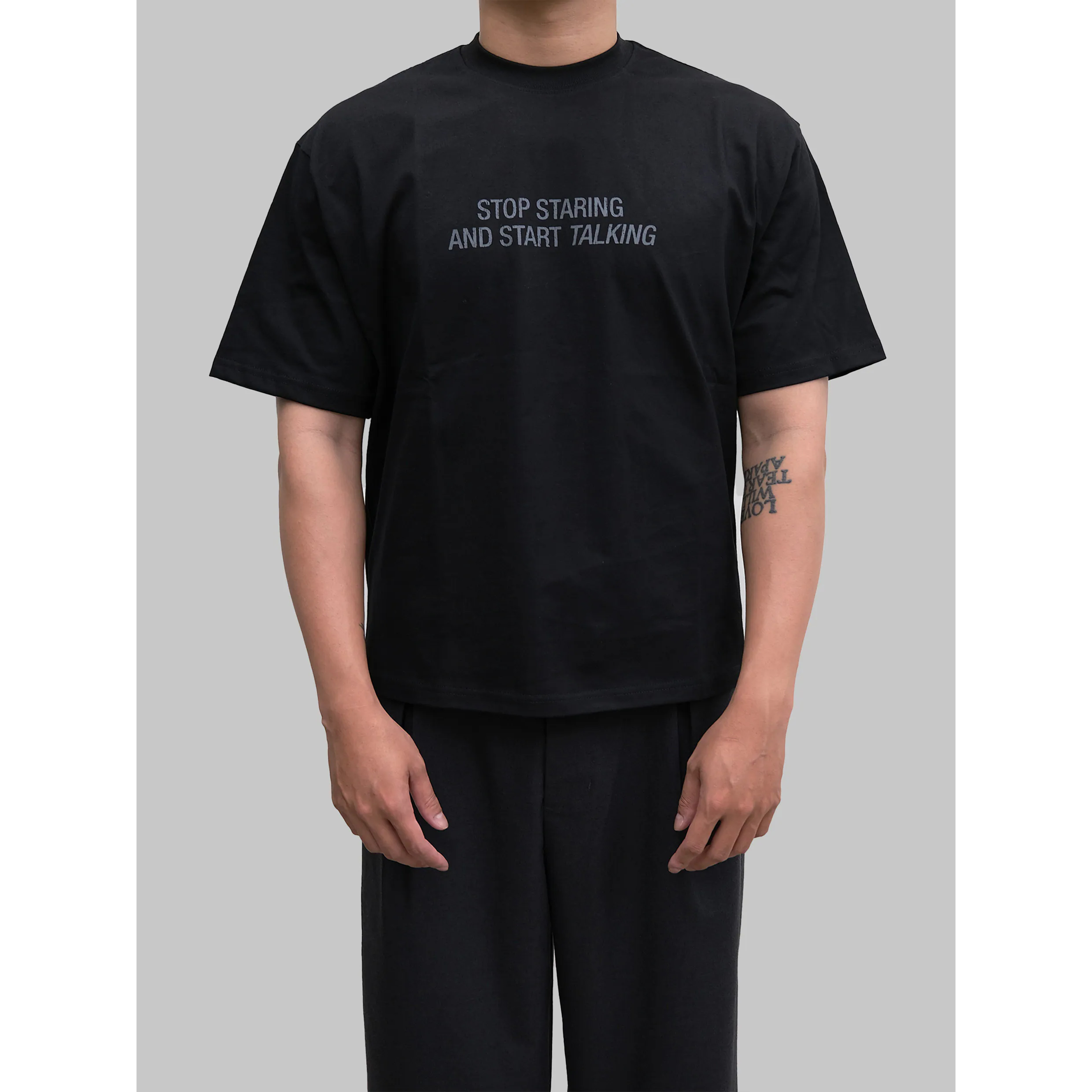 Anonymous Talking Inner Cue Tee 標語短Tee