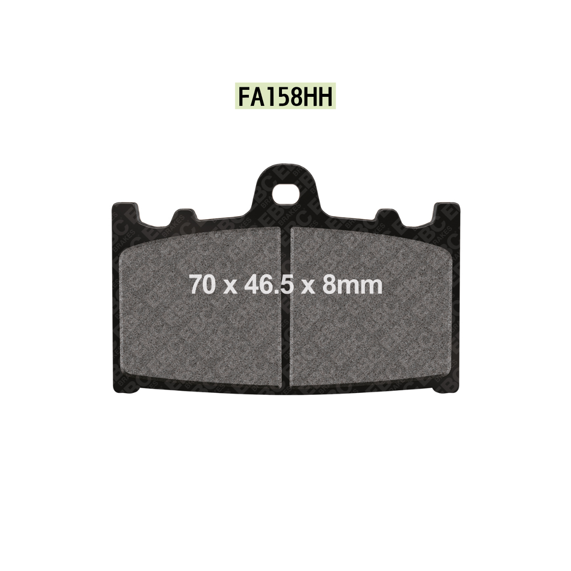 EBC FA158HH Sintered Brake Pads