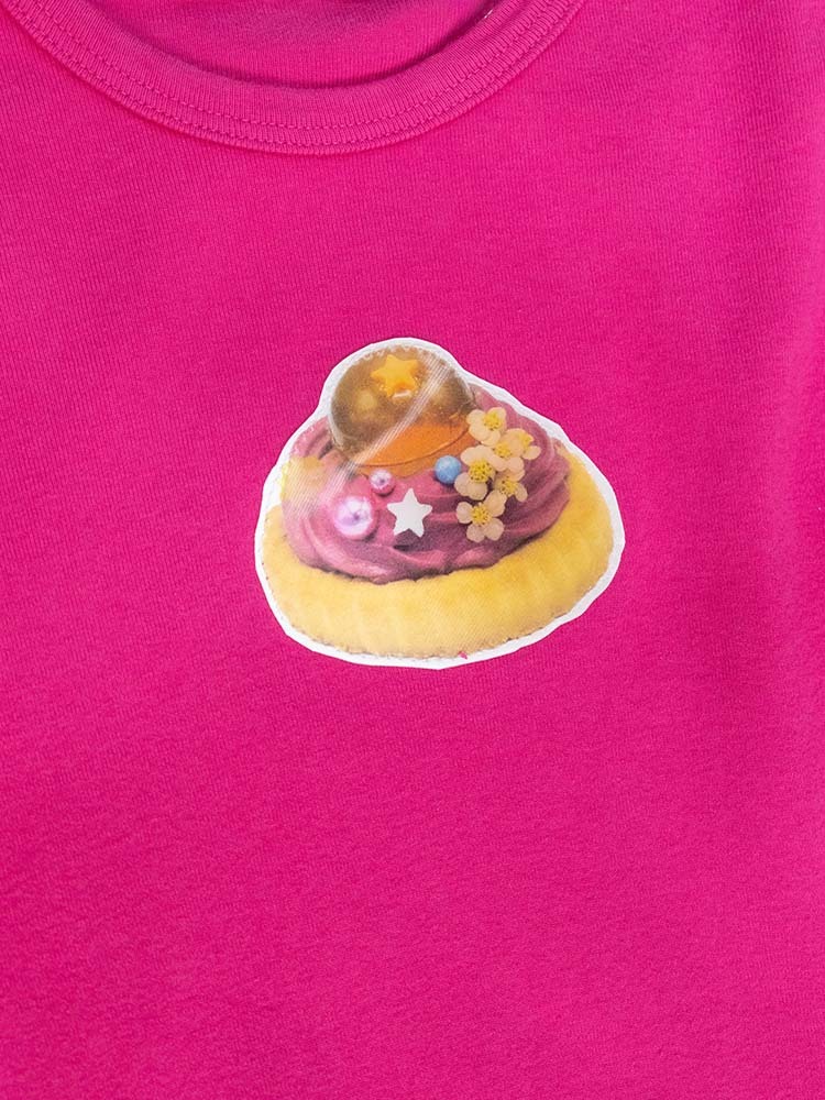 Queremos Pasteles Tartlet Patch Long Sleeve Tee