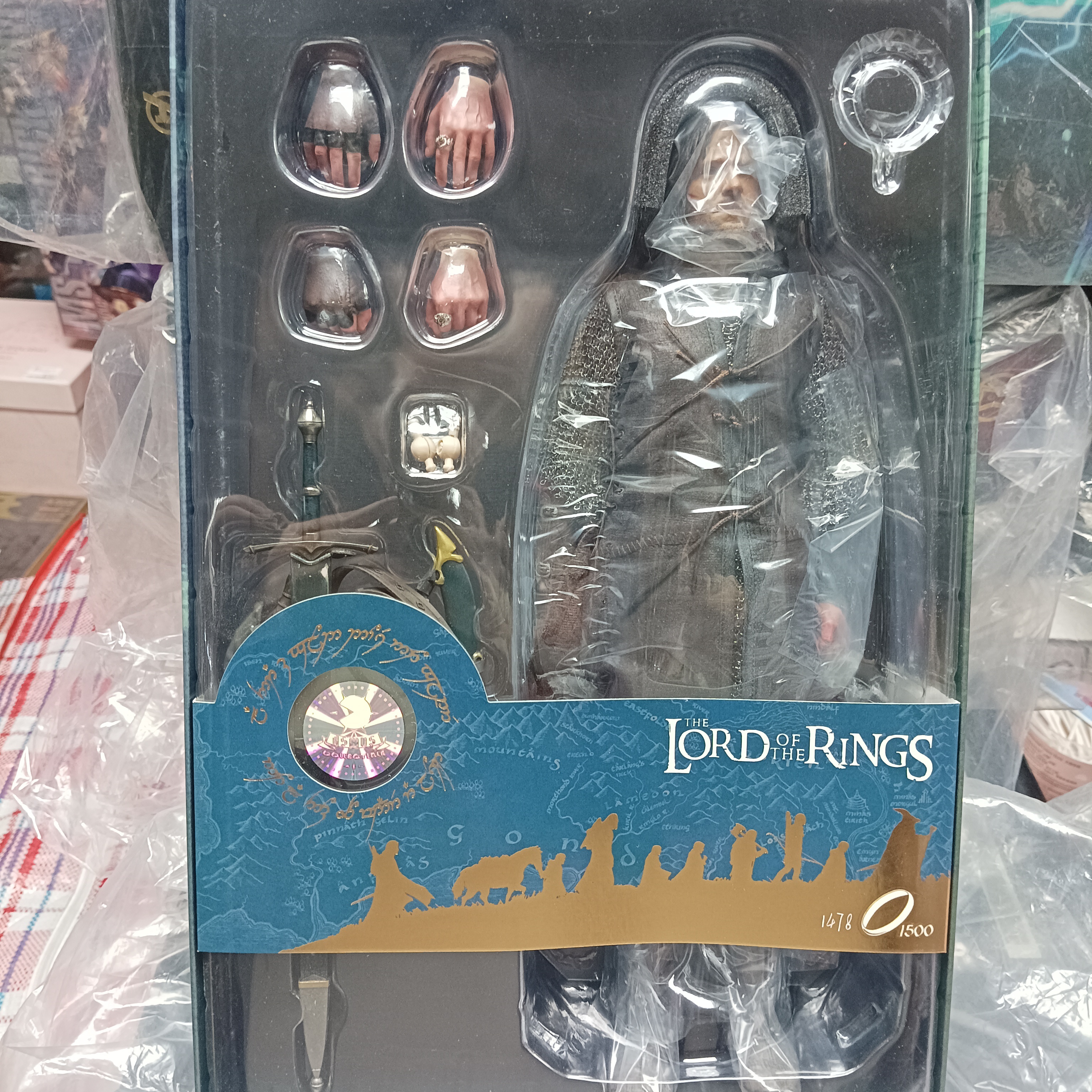寄賣- Asmus Toys The Lord of the Rings The Two Towers The battle of helms deep Aragorn 魔戒三部曲 雙城奇謀 聖盔谷之戰