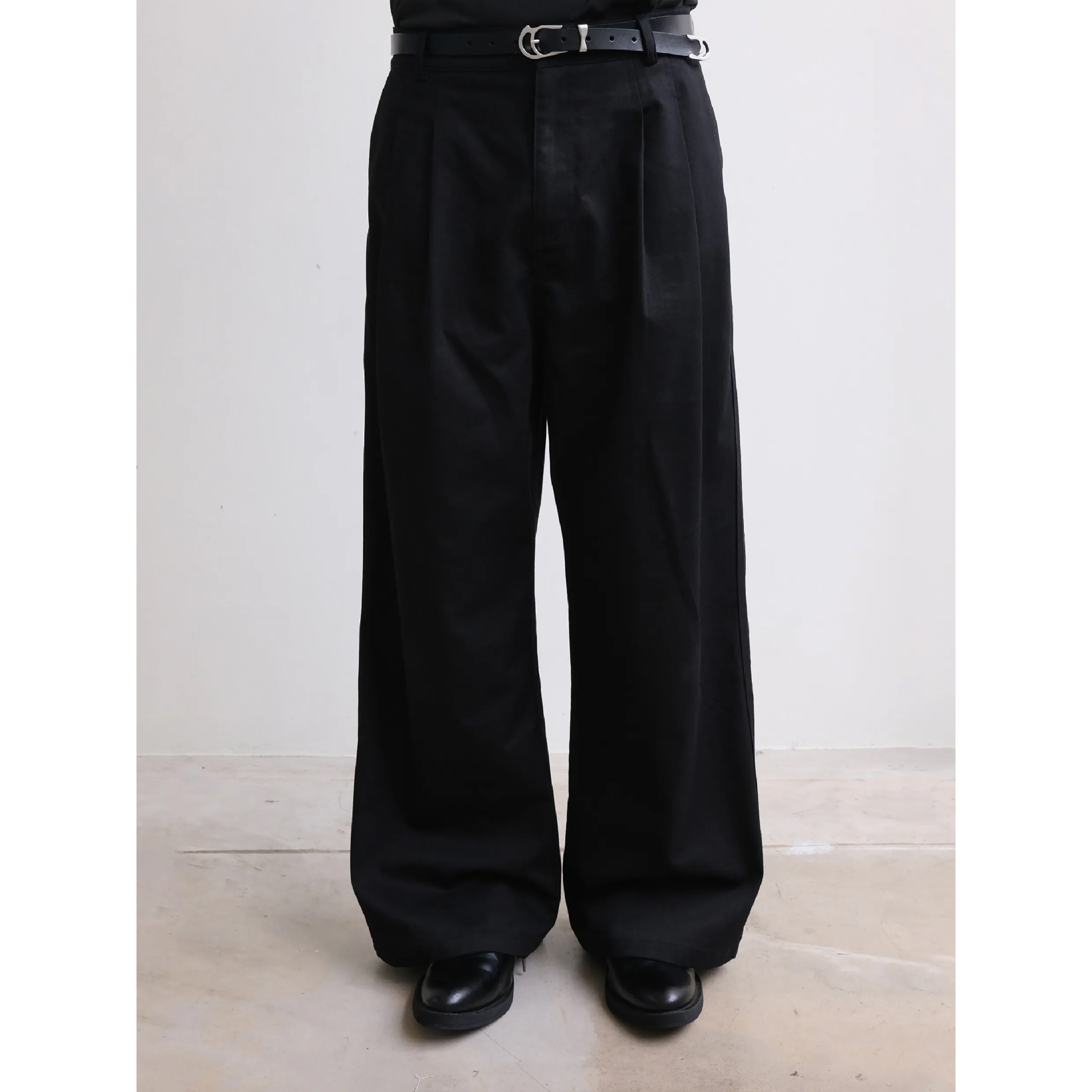 Anonymous Talking Wide Leg Pants 雙褶闊腿長褲