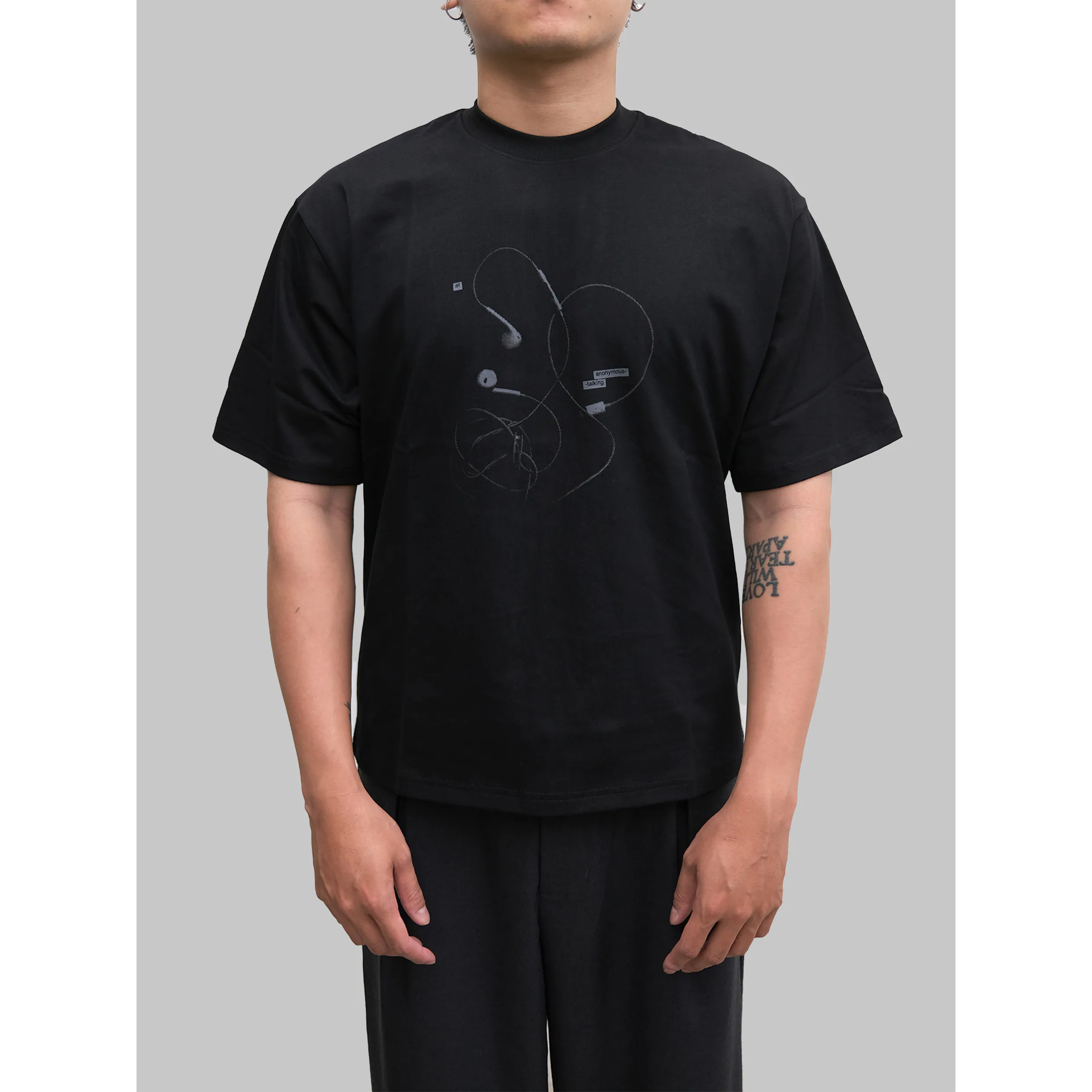Anonymous Talking EarPods Tee 耳機圖像短Tee